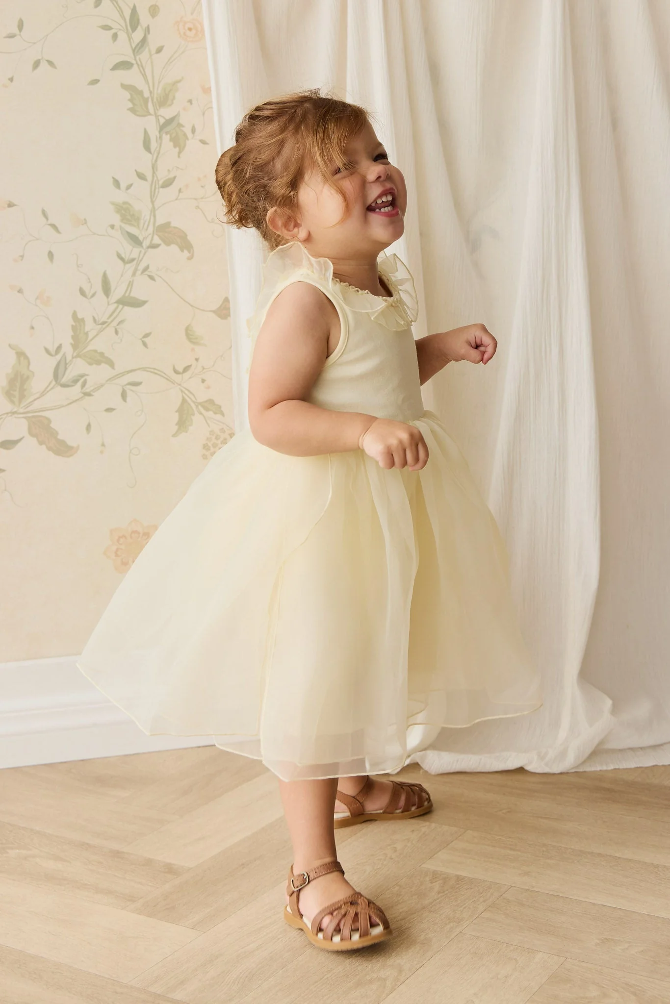 Adalyn Dress - Lemon - Image 3