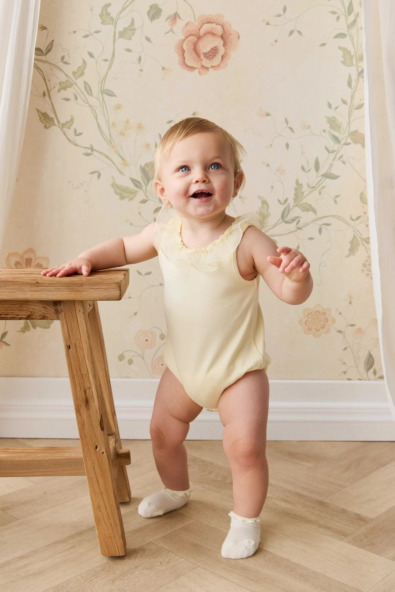 Adalyn Playsuit - Lemon - Image 3