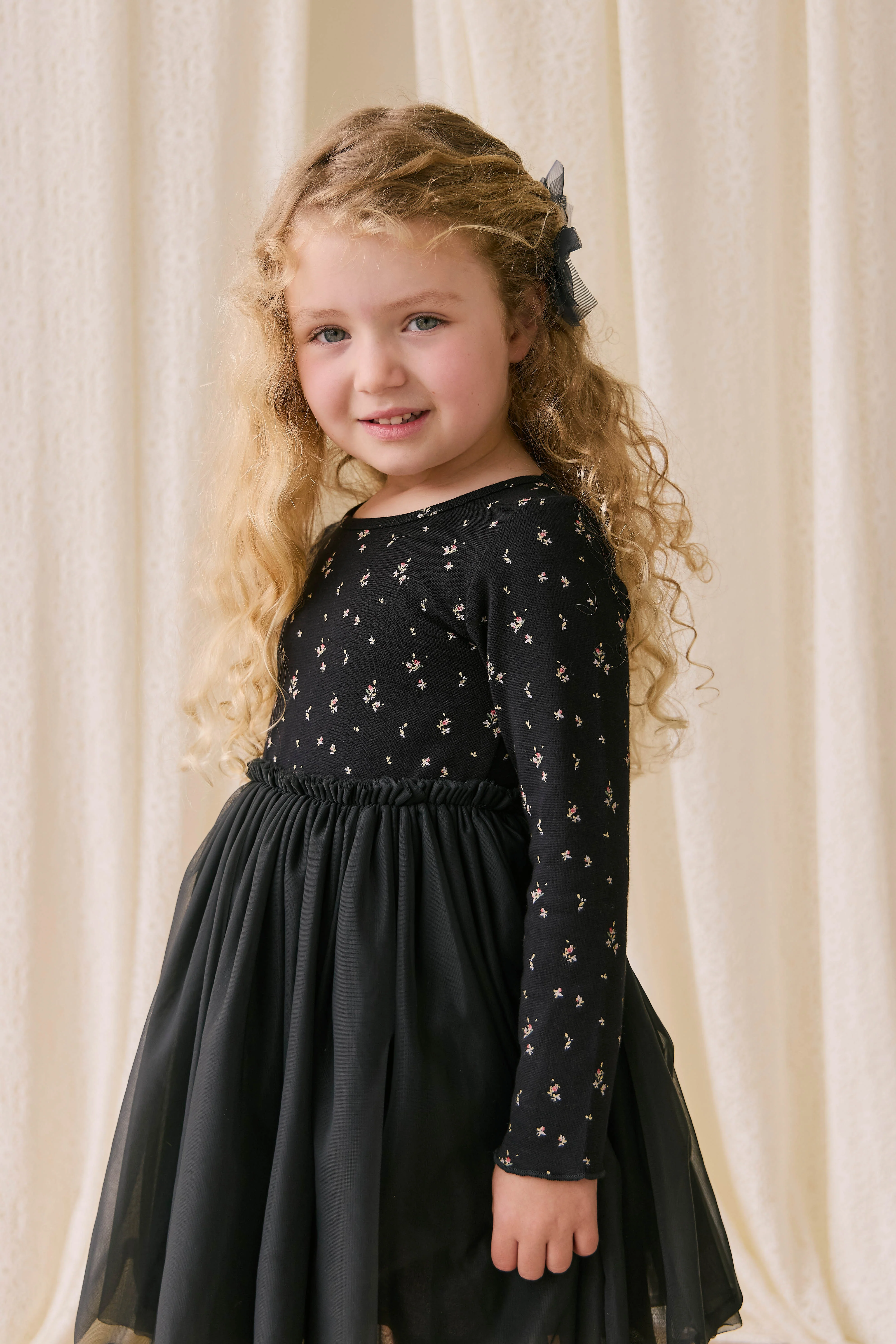 Anna Tulle Dress - Dina Ebony - Image 4