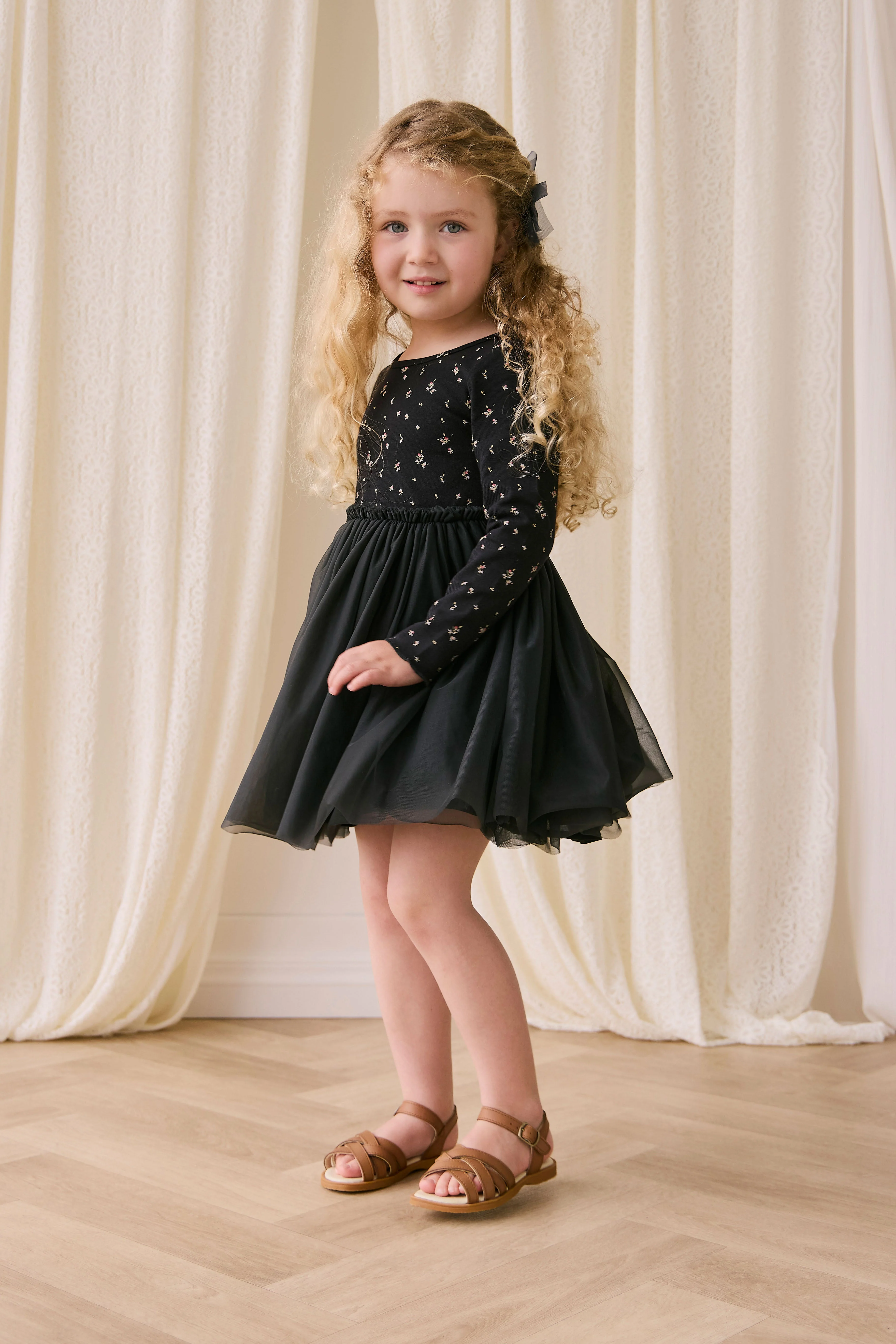 Anna Tulle Dress - Dina Ebony - Image 5