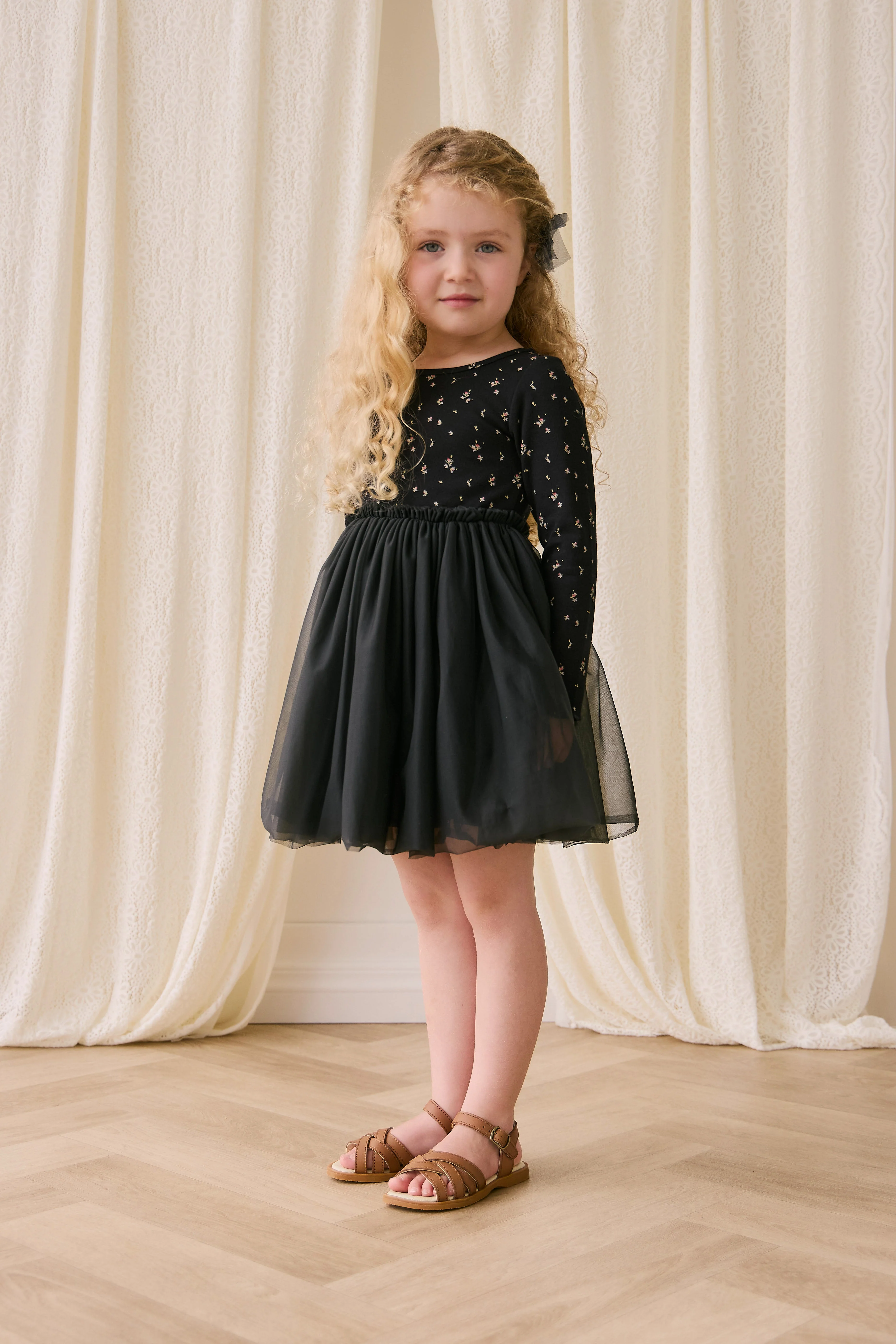 Anna Tulle Dress - Dina Ebony - Image 6