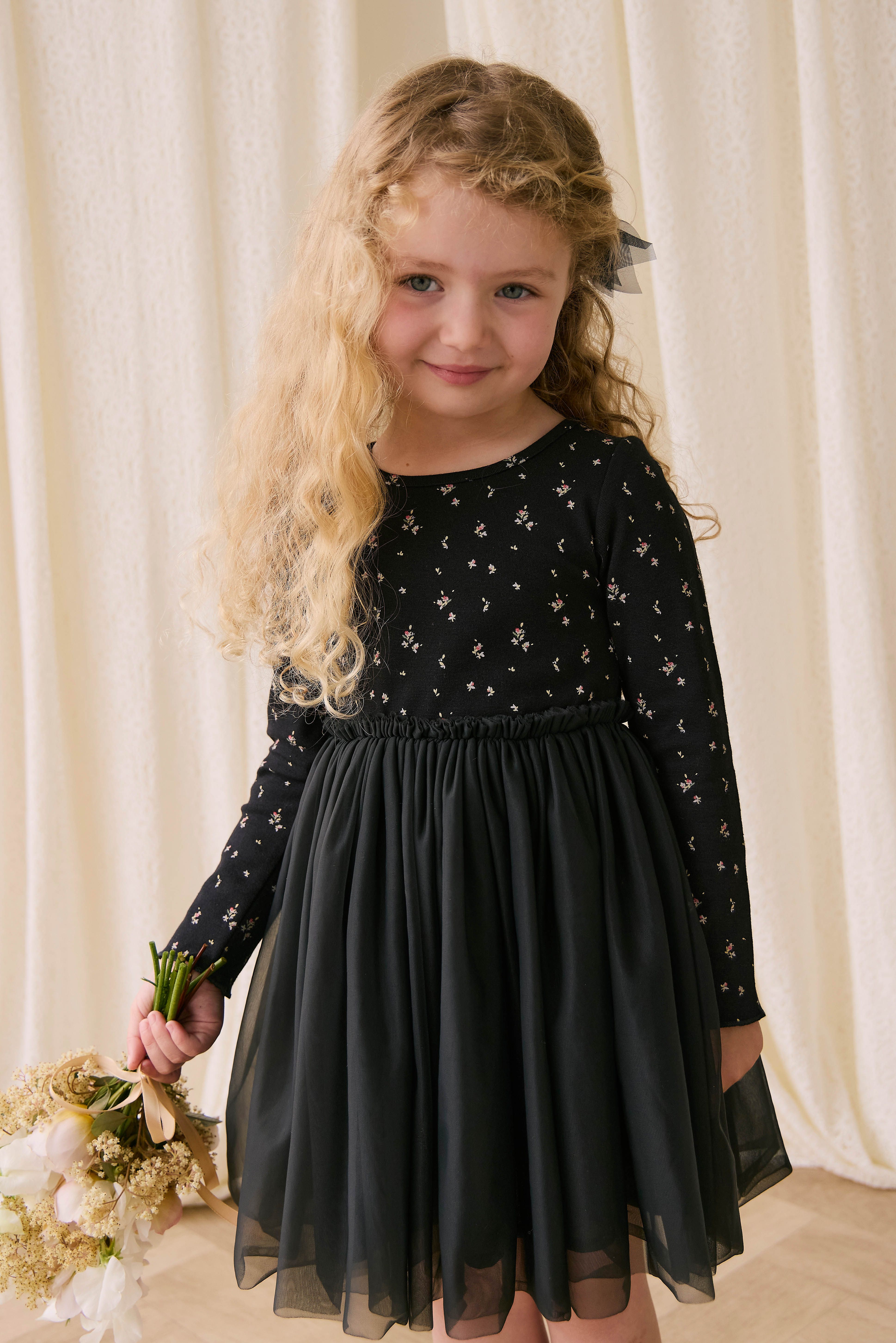 Anna Tulle Dress - Dina Ebony - Image 7