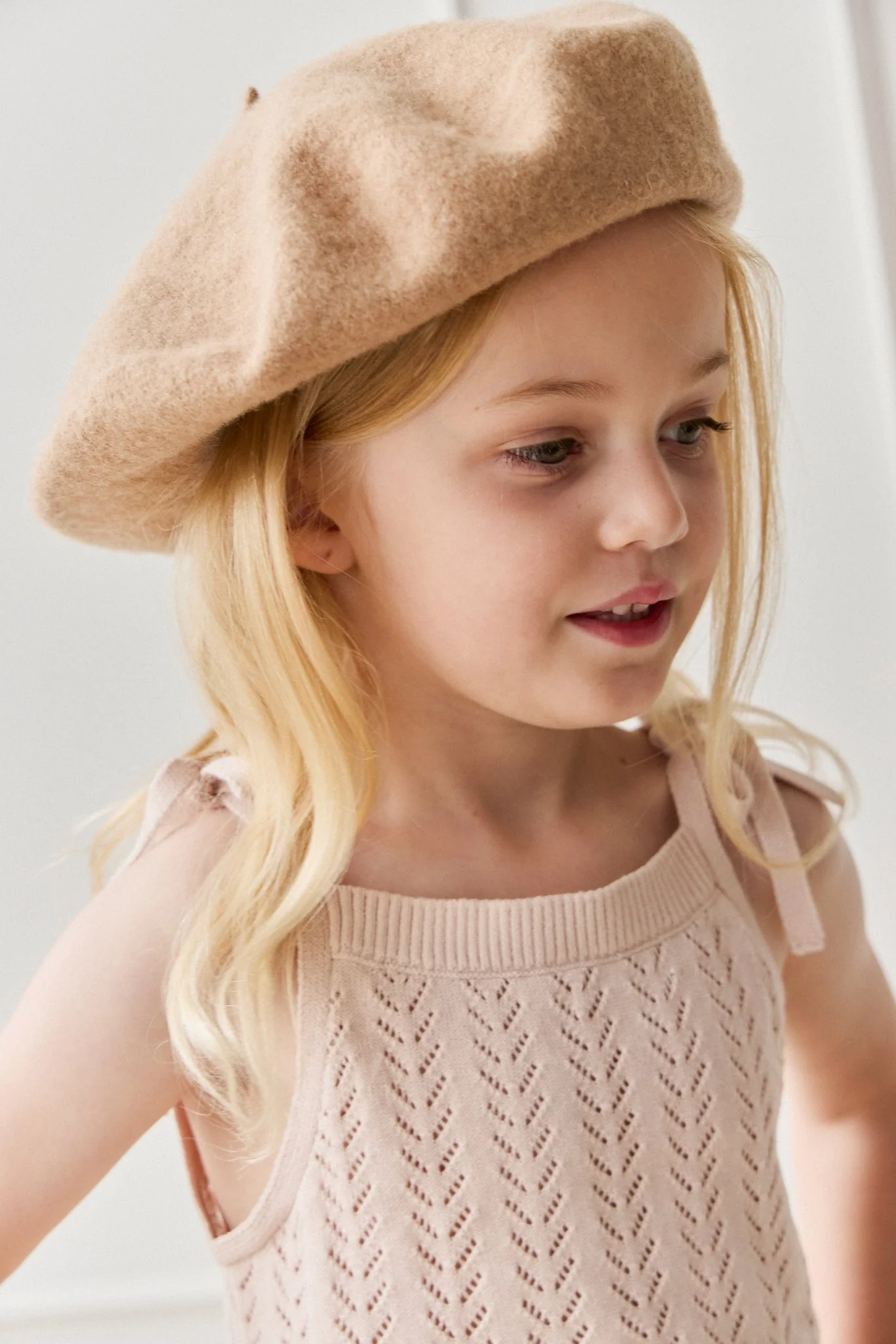 Aria Knitted Singlet - Dainty Pink - Image 6