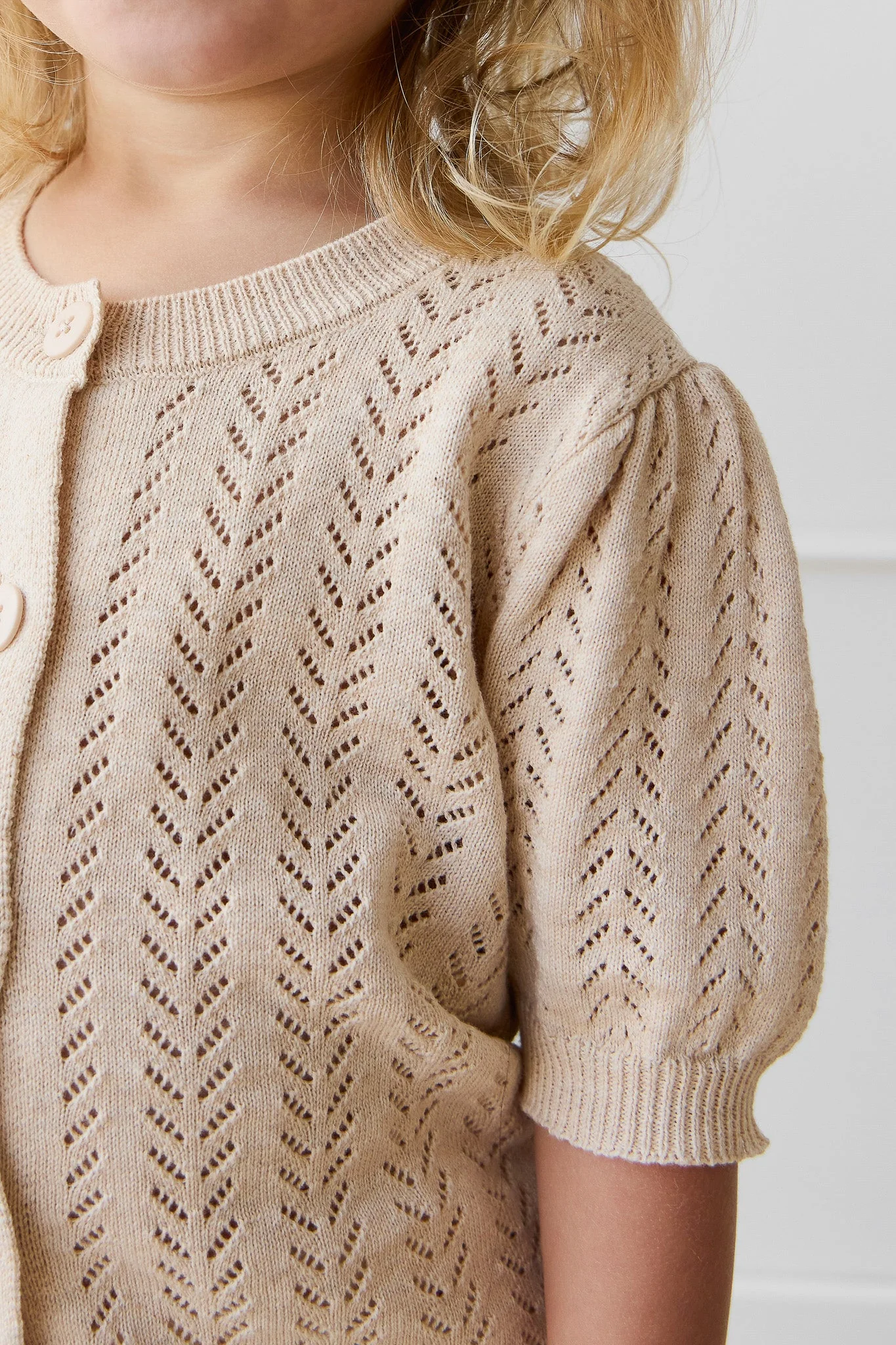 Aria Knitted Top - Oatmeal Marle - Image 5