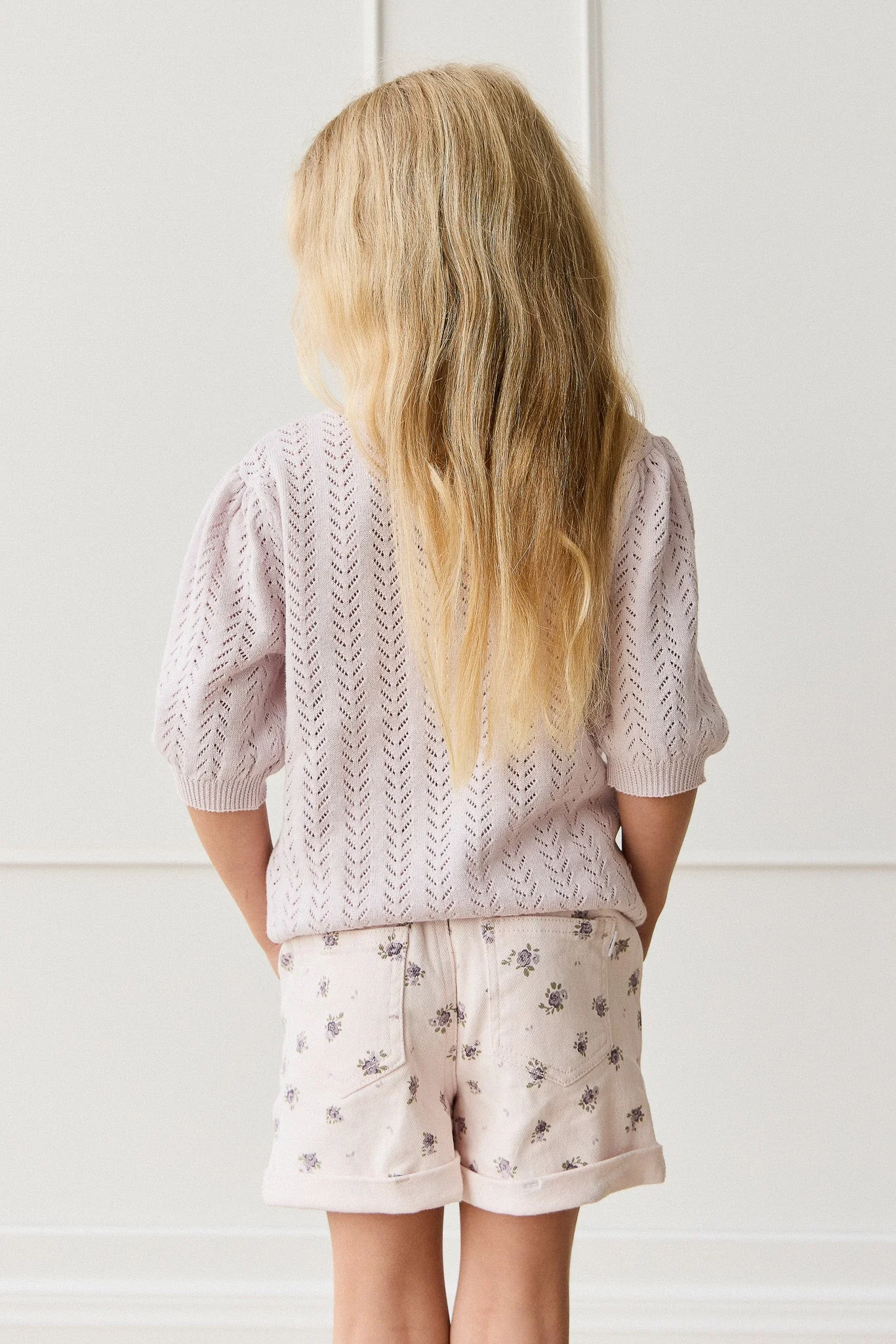 Aria Knitted Top - Pale Lilac - Image 4