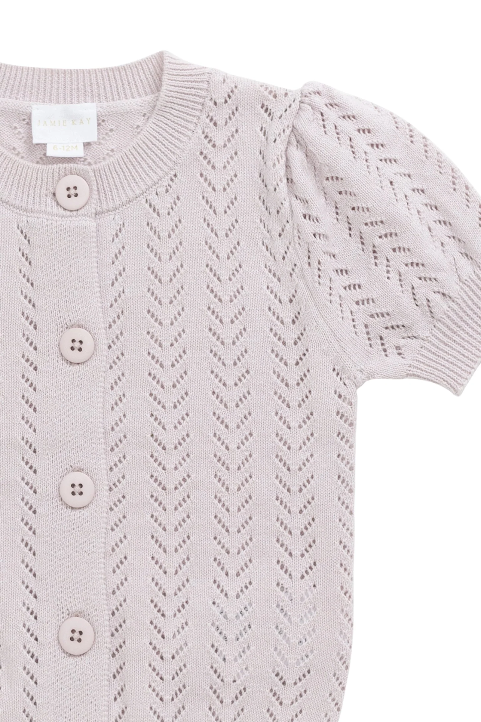 Aria Knitted Top - Pale Lilac - Image 8