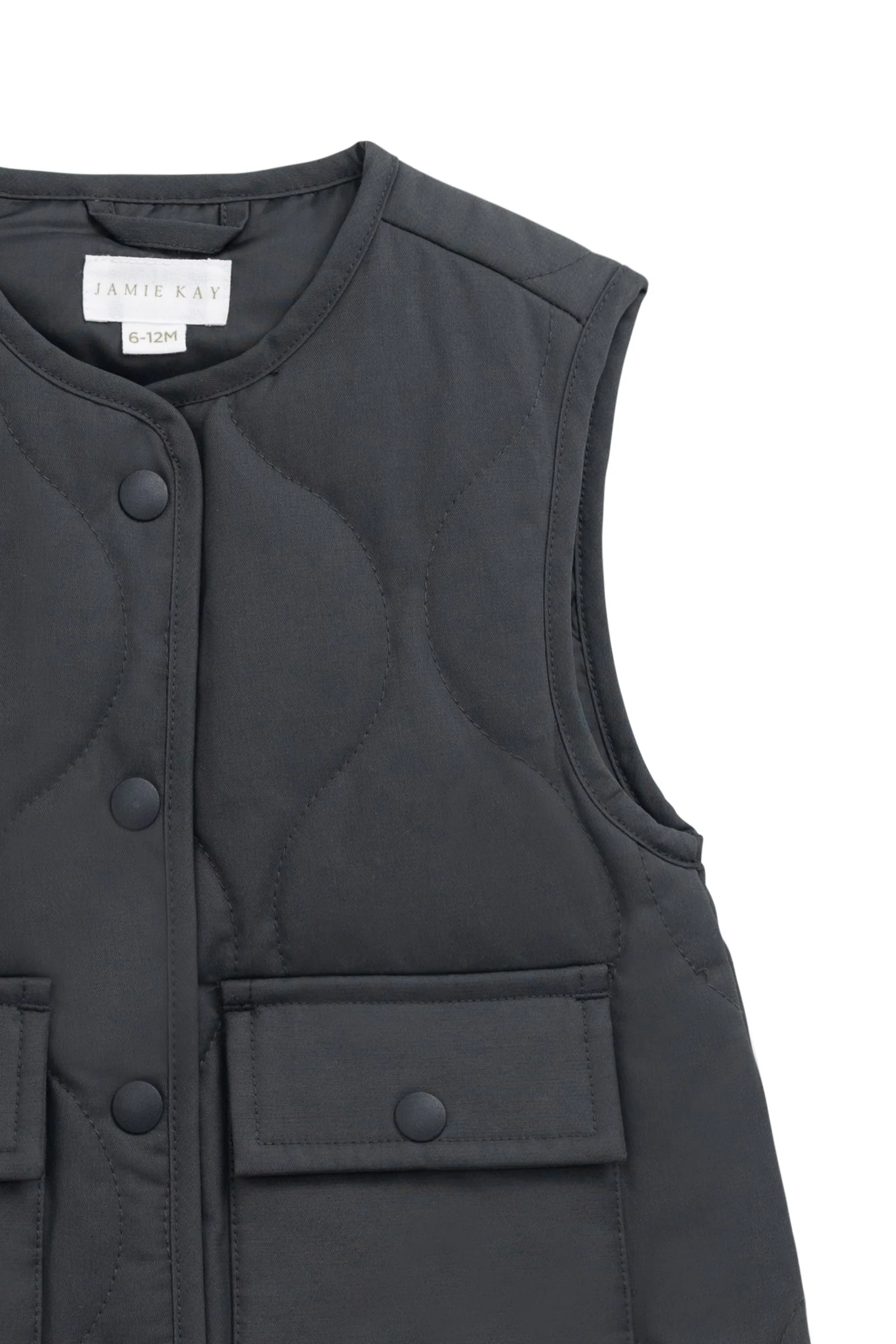 Arie Puffer Vest - Arctic - Image 8