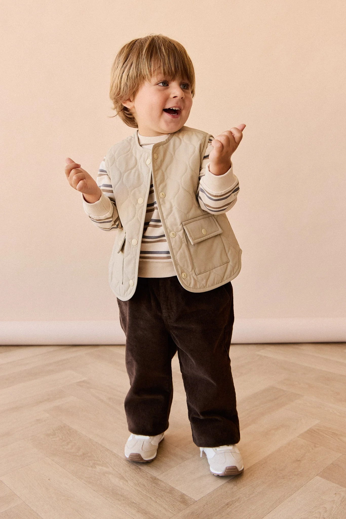 Arie Puffer Vest - Rye - Image 6