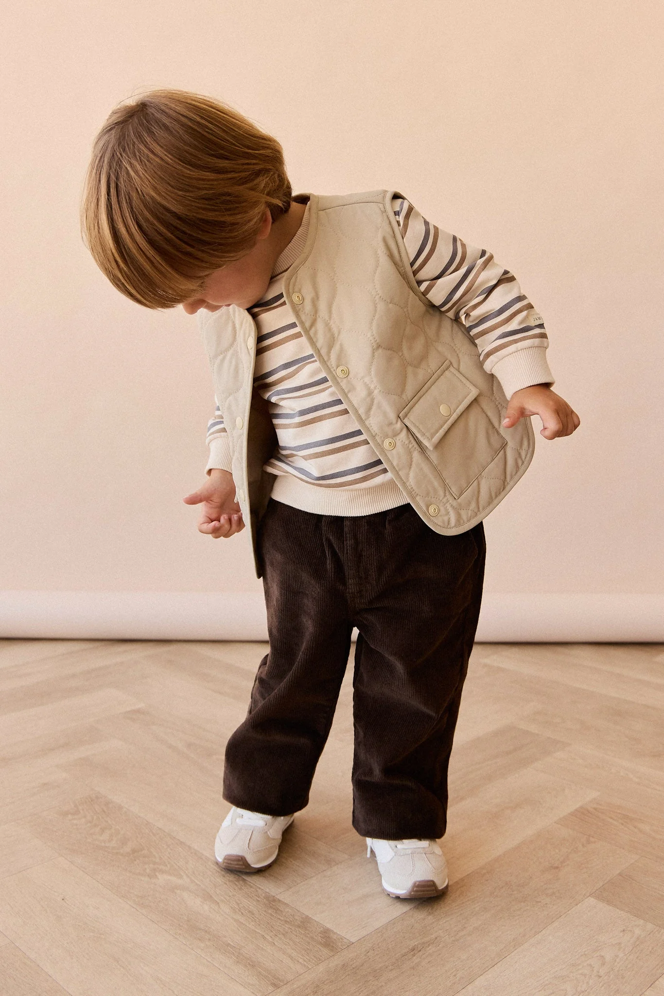 Arie Puffer Vest - Rye - Image 7