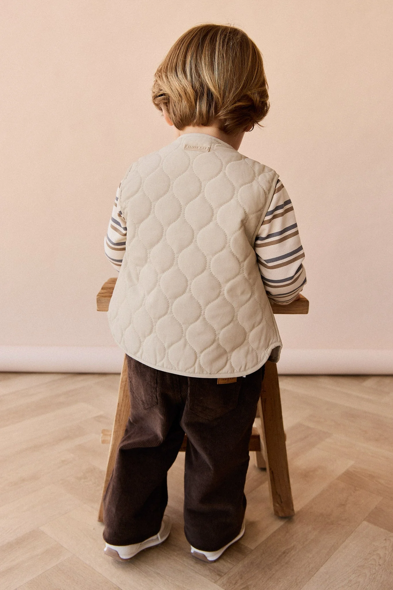 Arie Puffer Vest - Rye - Image 8