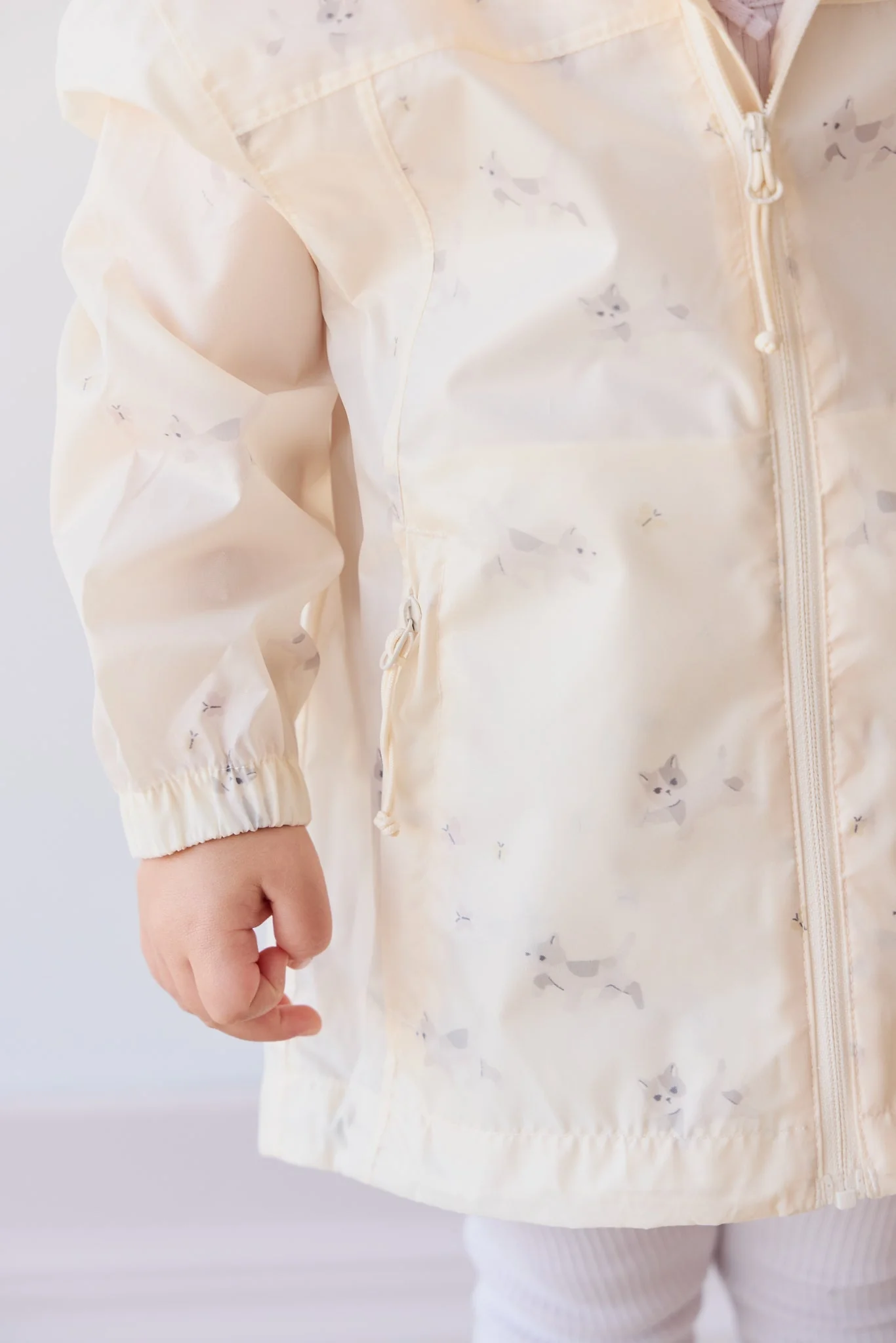 Avery Jacket - Playful Kitten Whisper White - Image 9