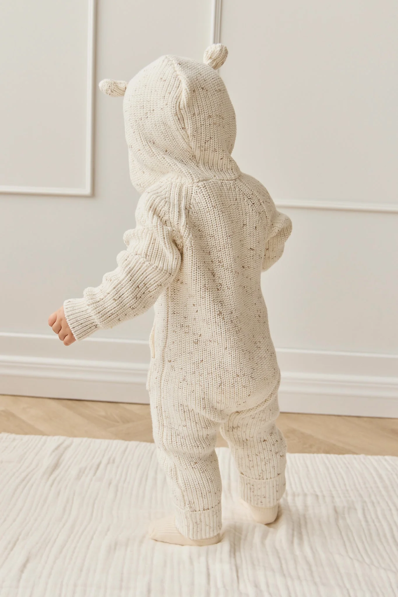 Bear Knit Onepiece - Pistachio Fleck - Image 5
