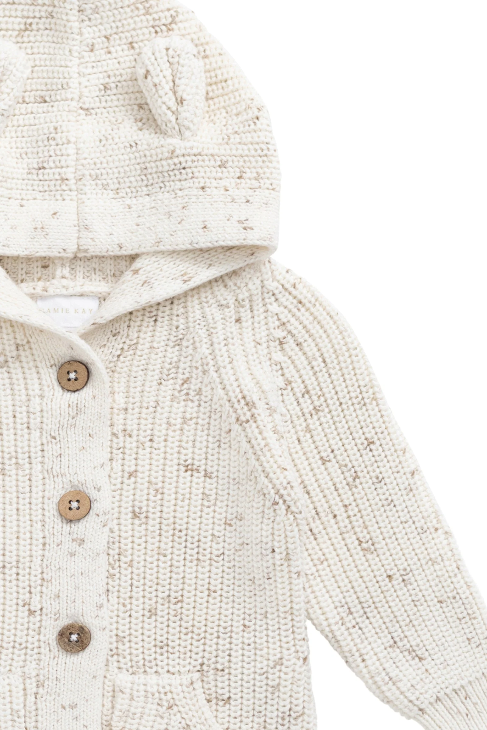 Bear Knit Onepiece - Pistachio Fleck - Image 6