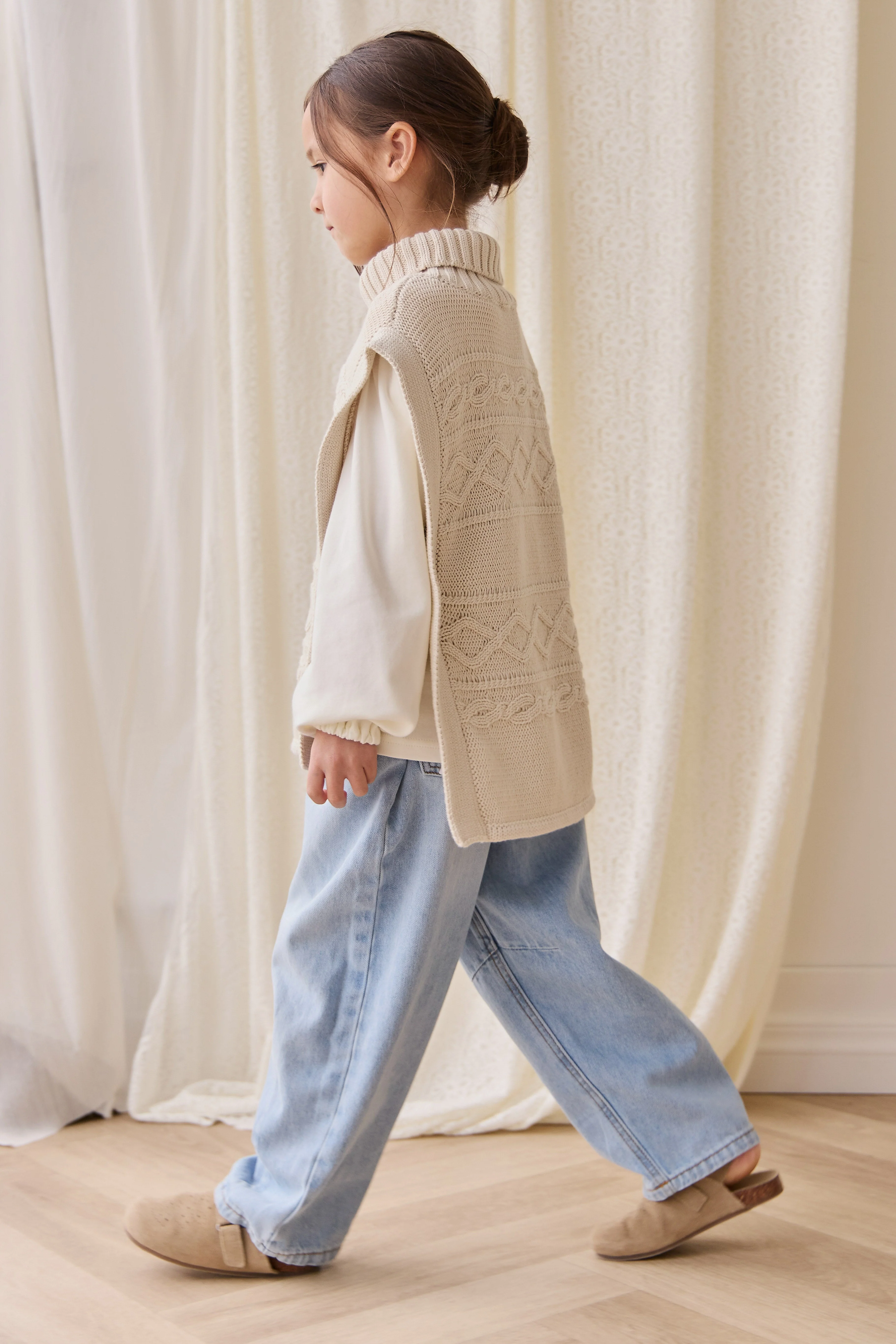 Bianca Poncho - Vanilla - Image 10