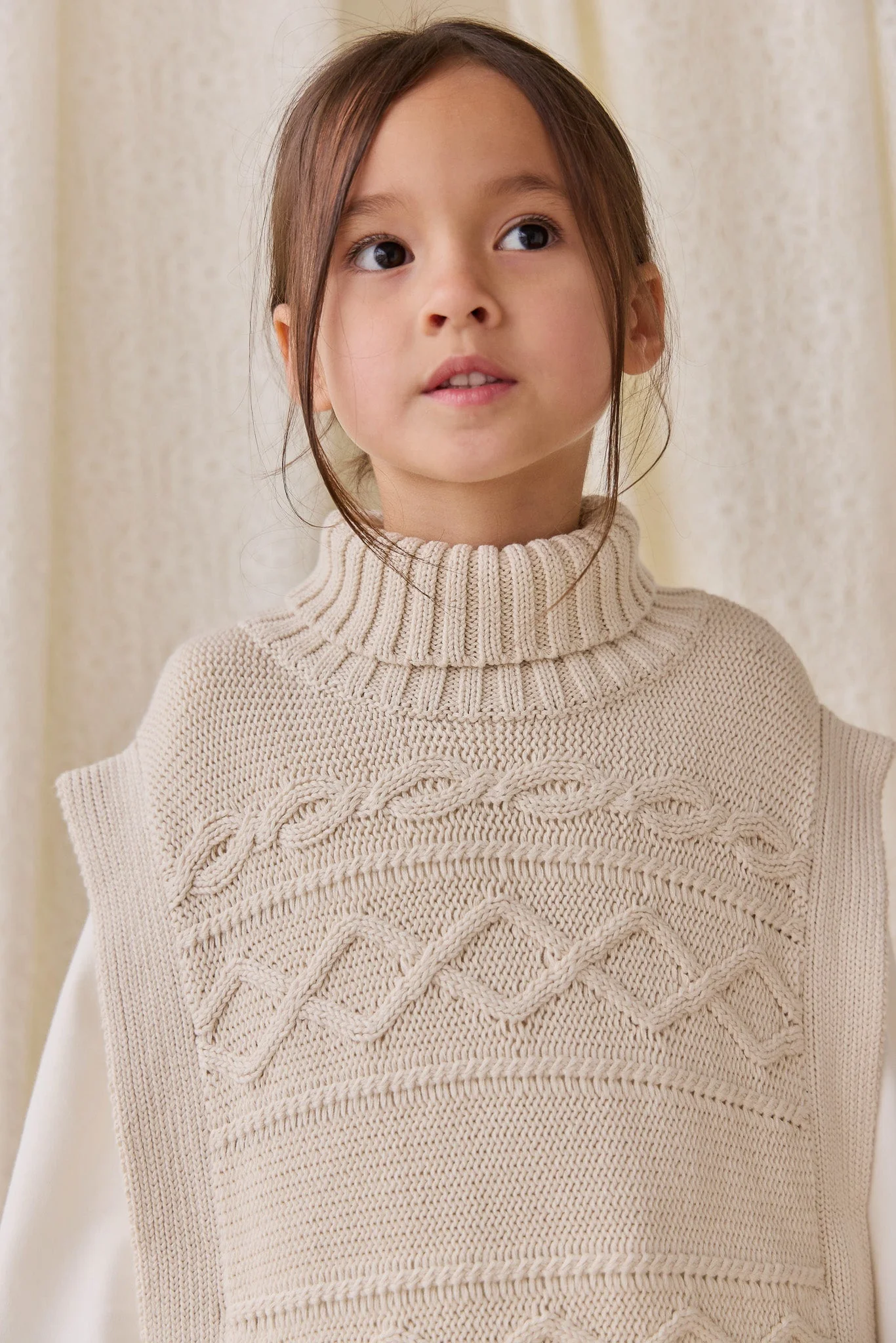 Bianca Poncho - Vanilla - Image 6