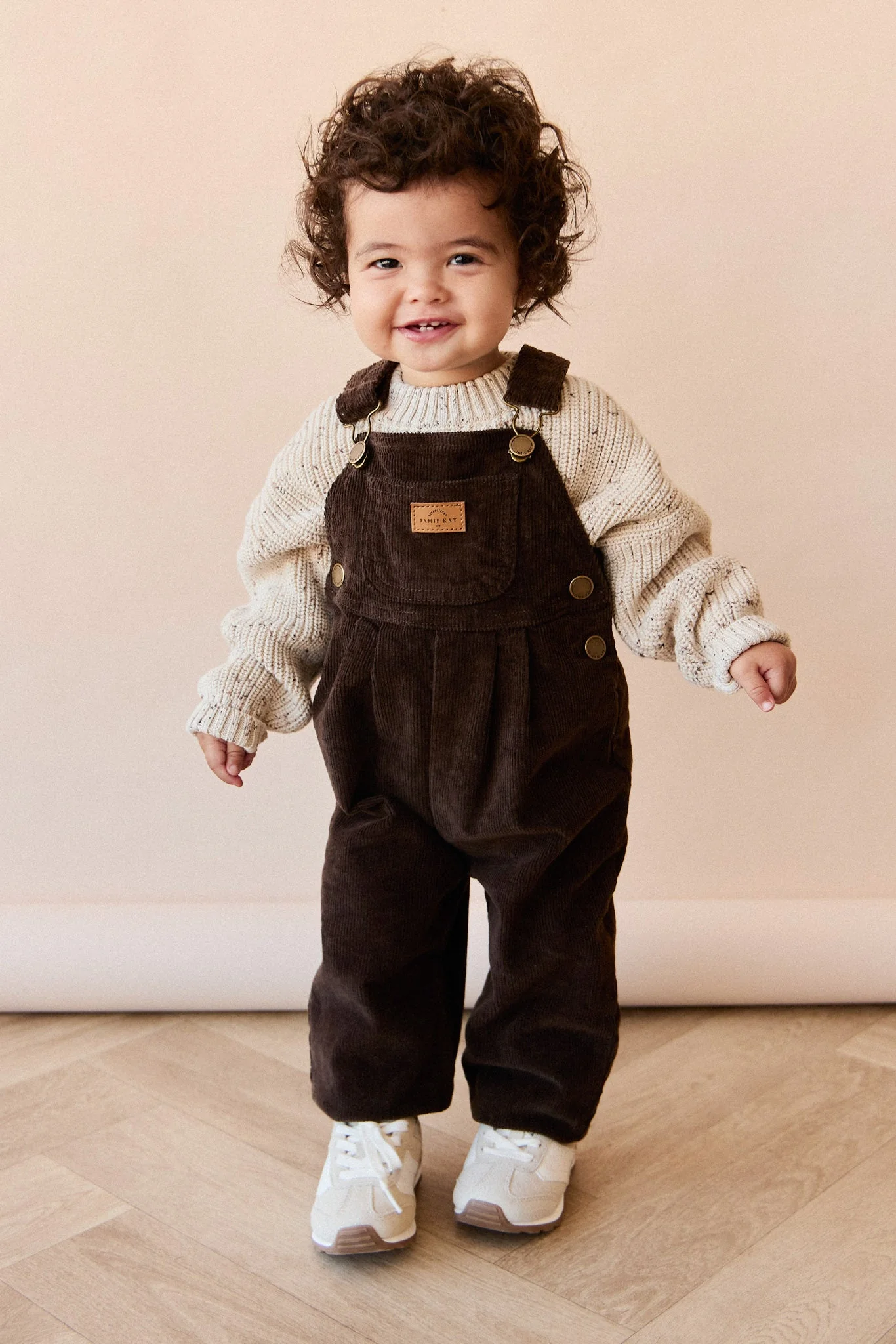 Blair Cord Overall - Dark Coffee - Image 2