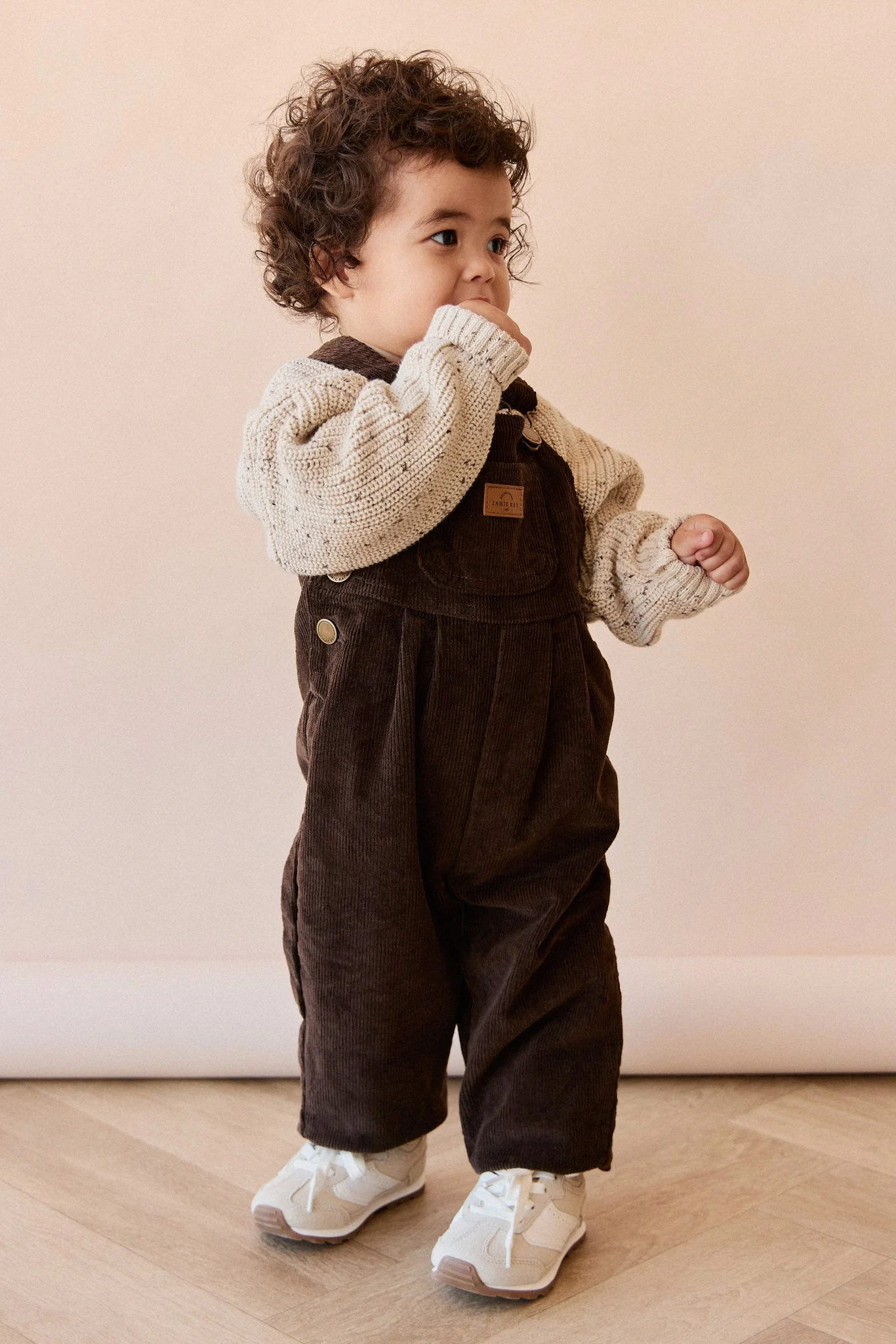 Blair Cord Overall - Dark Coffee - Image 4