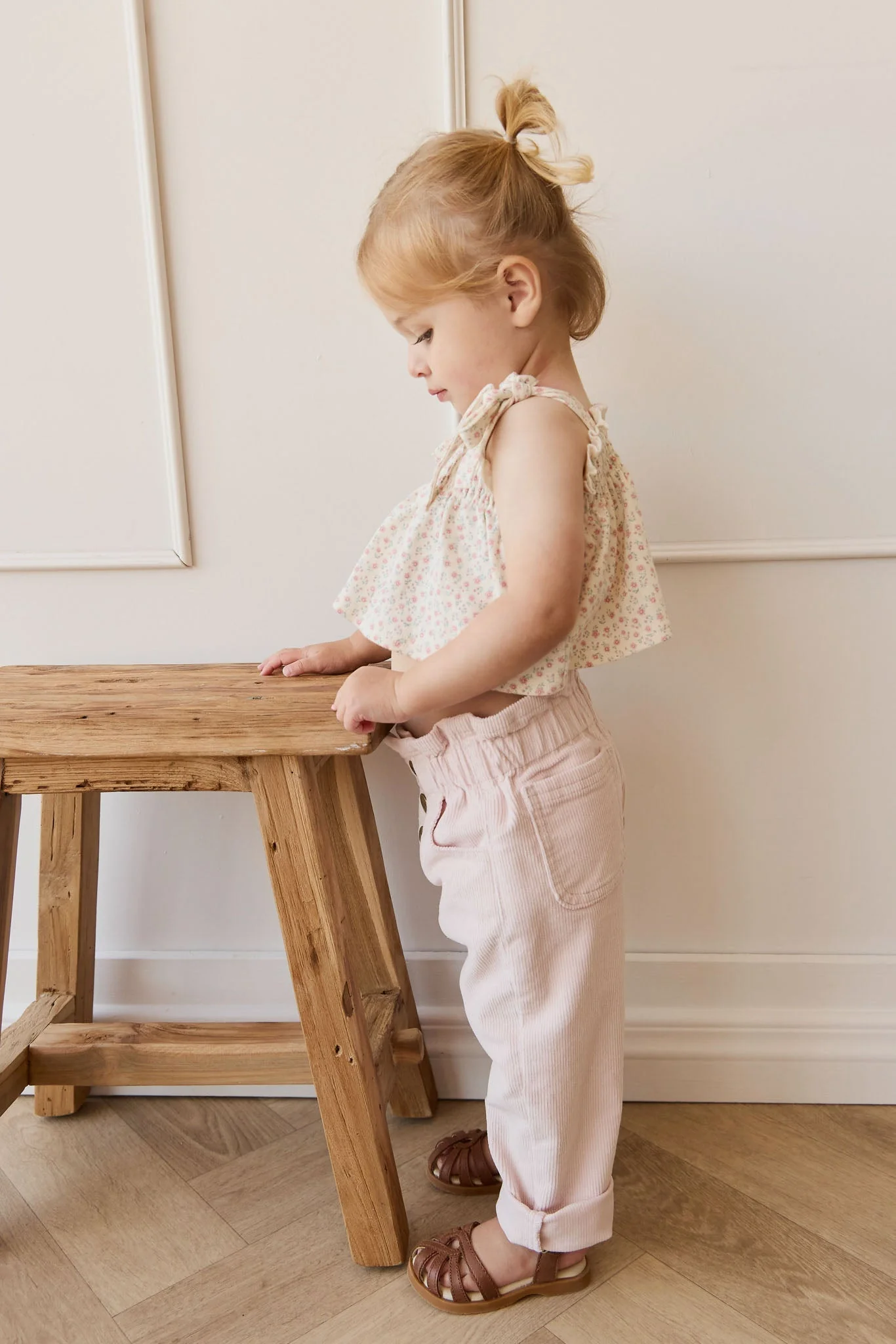 Briella Pant - Soft Misty Rose - Image 7
