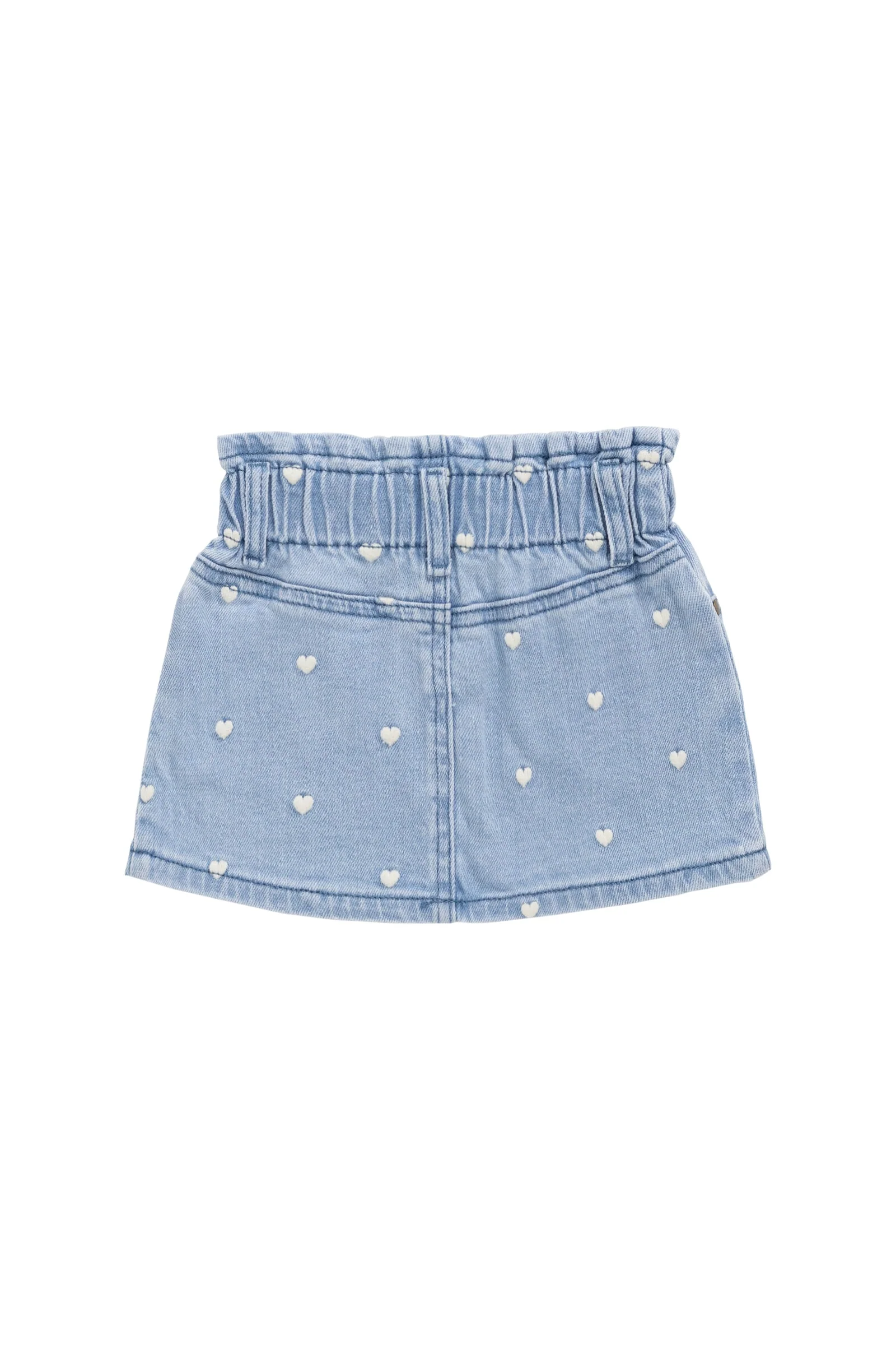 Briella Skirt - Petite Heart Denim - Image 8