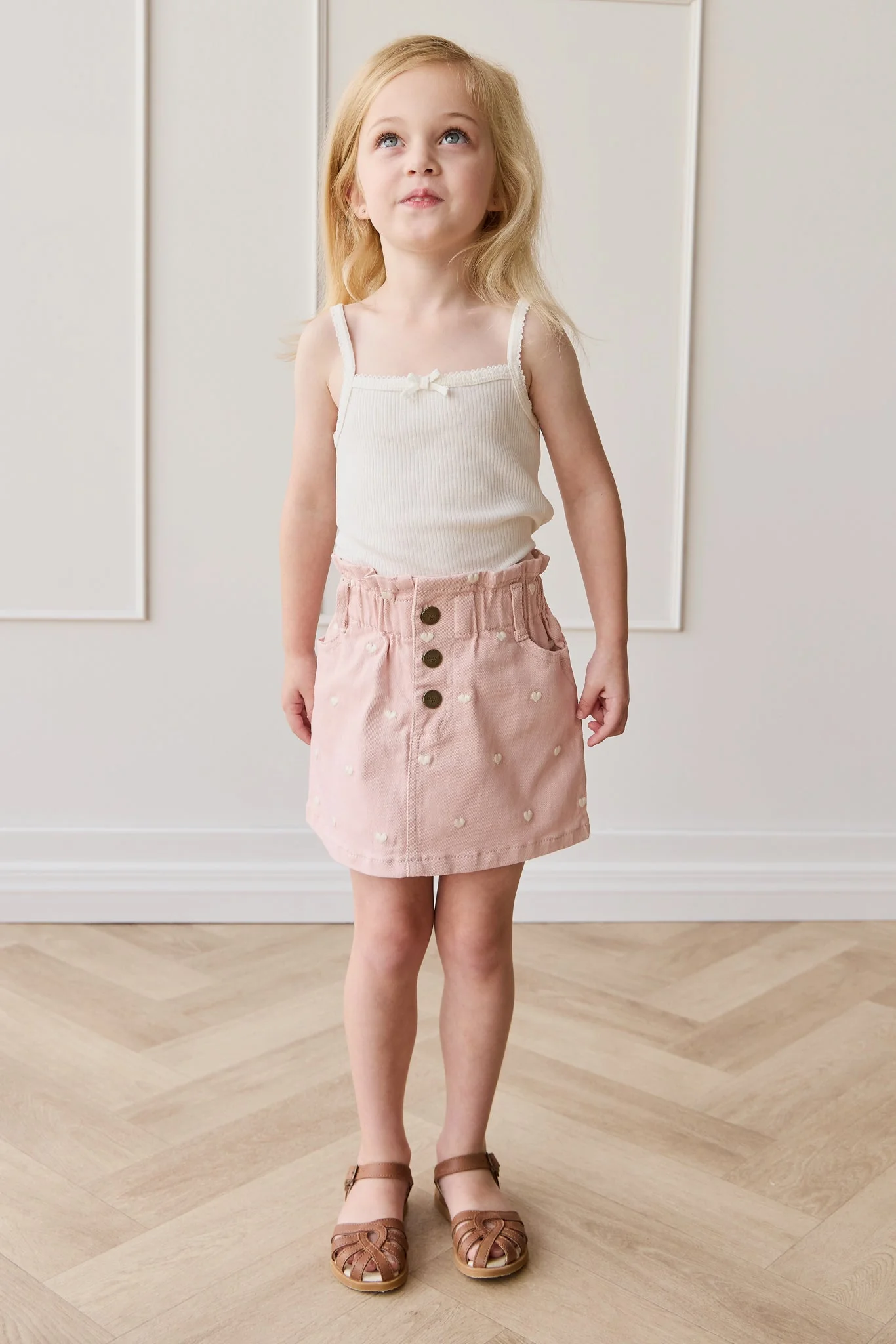Briella Skirt - Petite Heart Peach - Image 5