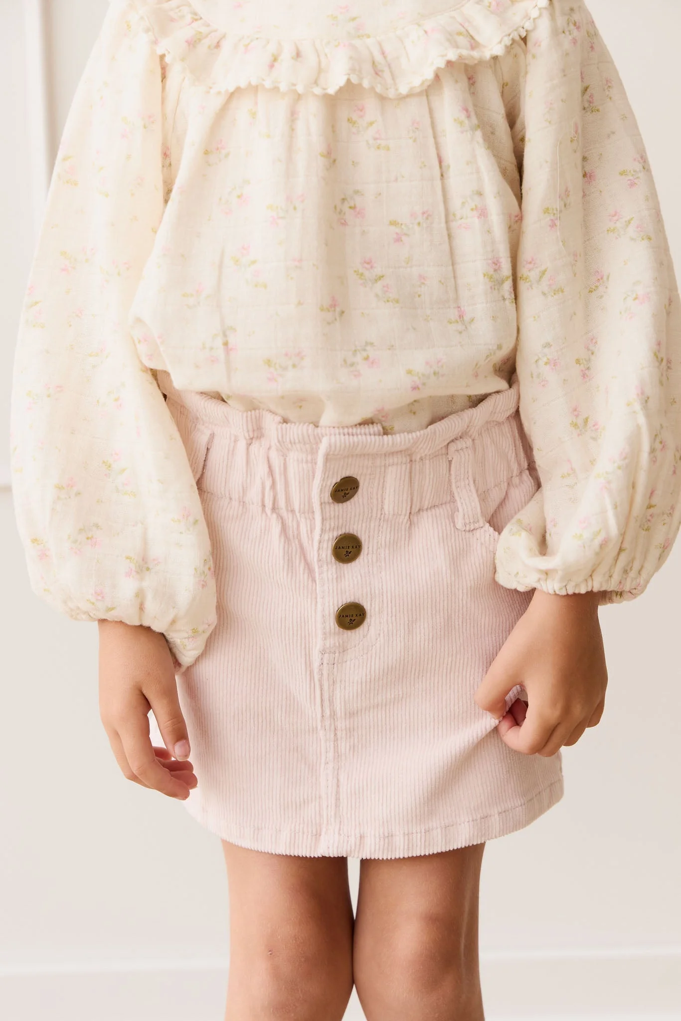 Briella Skirt - Soft Misty Rose - Image 4
