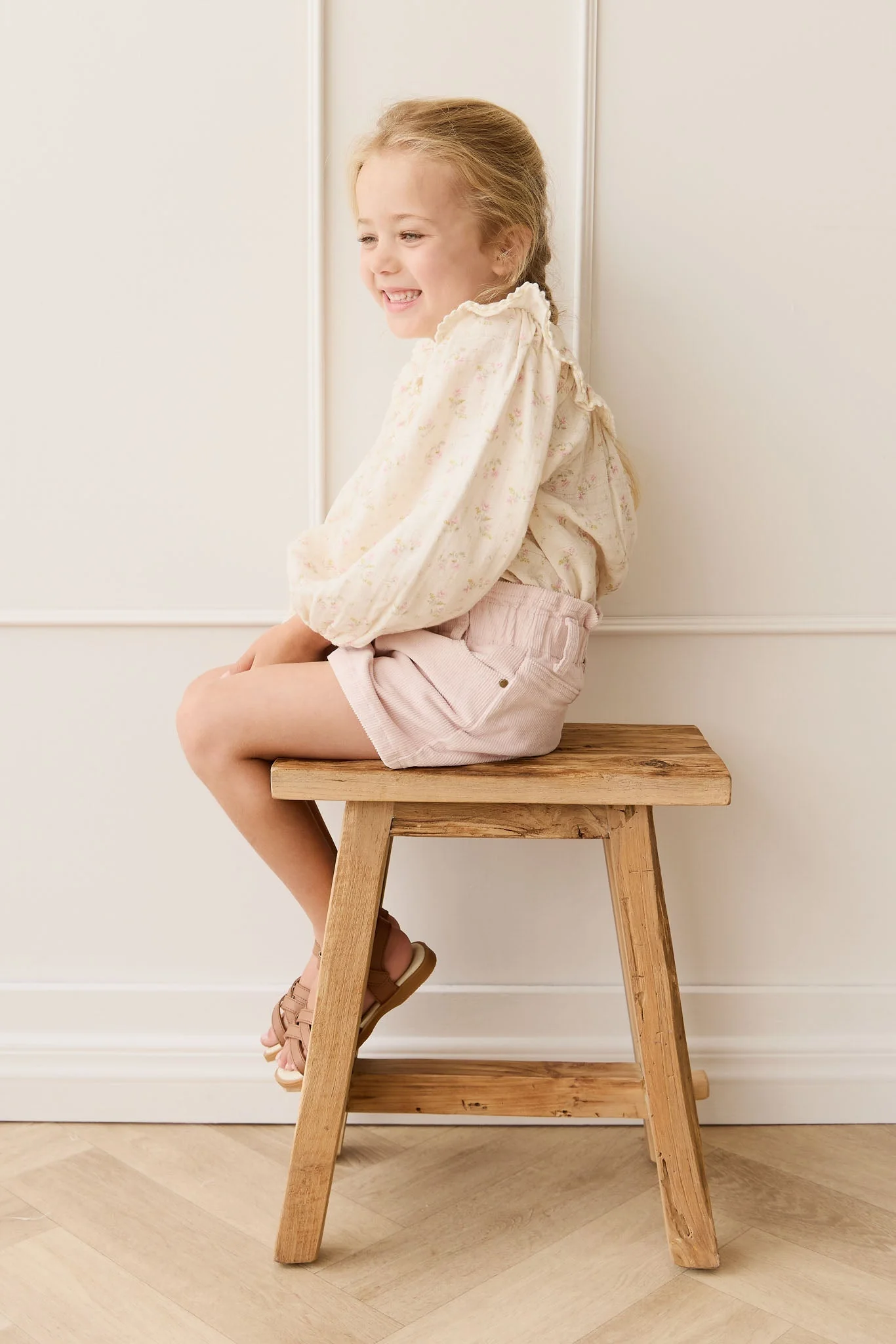 Briella Skirt - Soft Misty Rose - Image 5