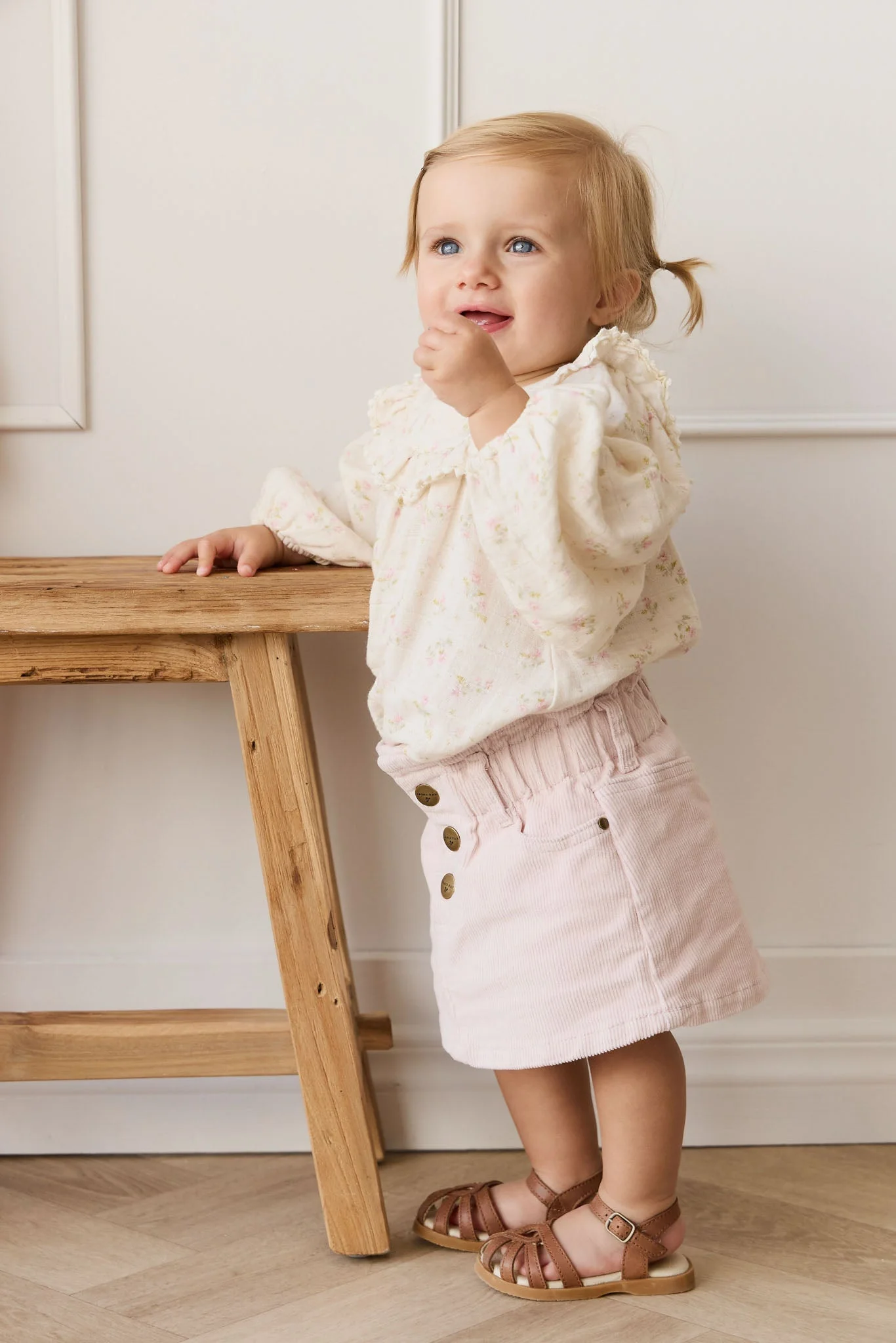 Briella Skirt - Soft Misty Rose - Image 7