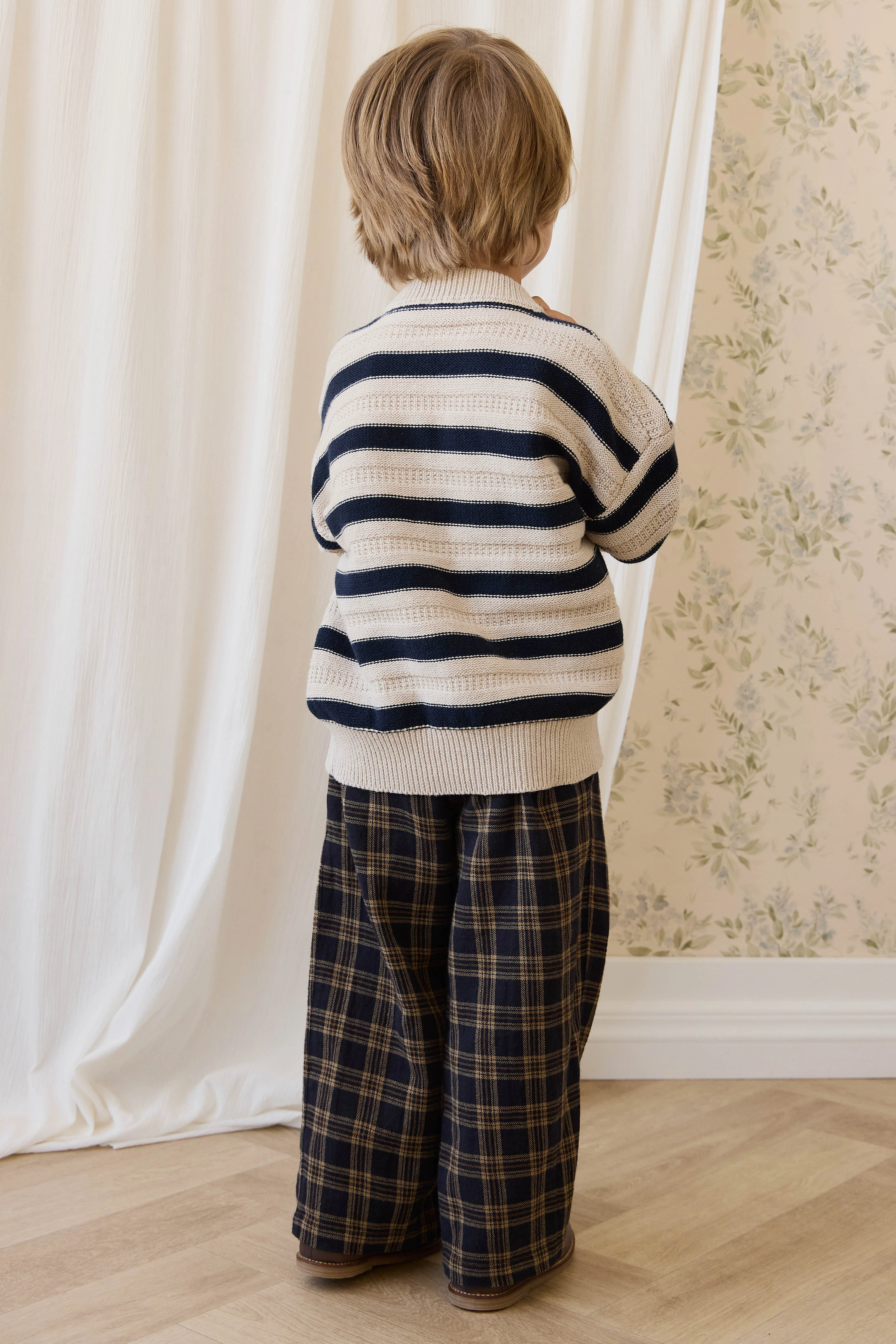 Byron Jumper-Byron Stripe Oat / Eclipse - Image 8