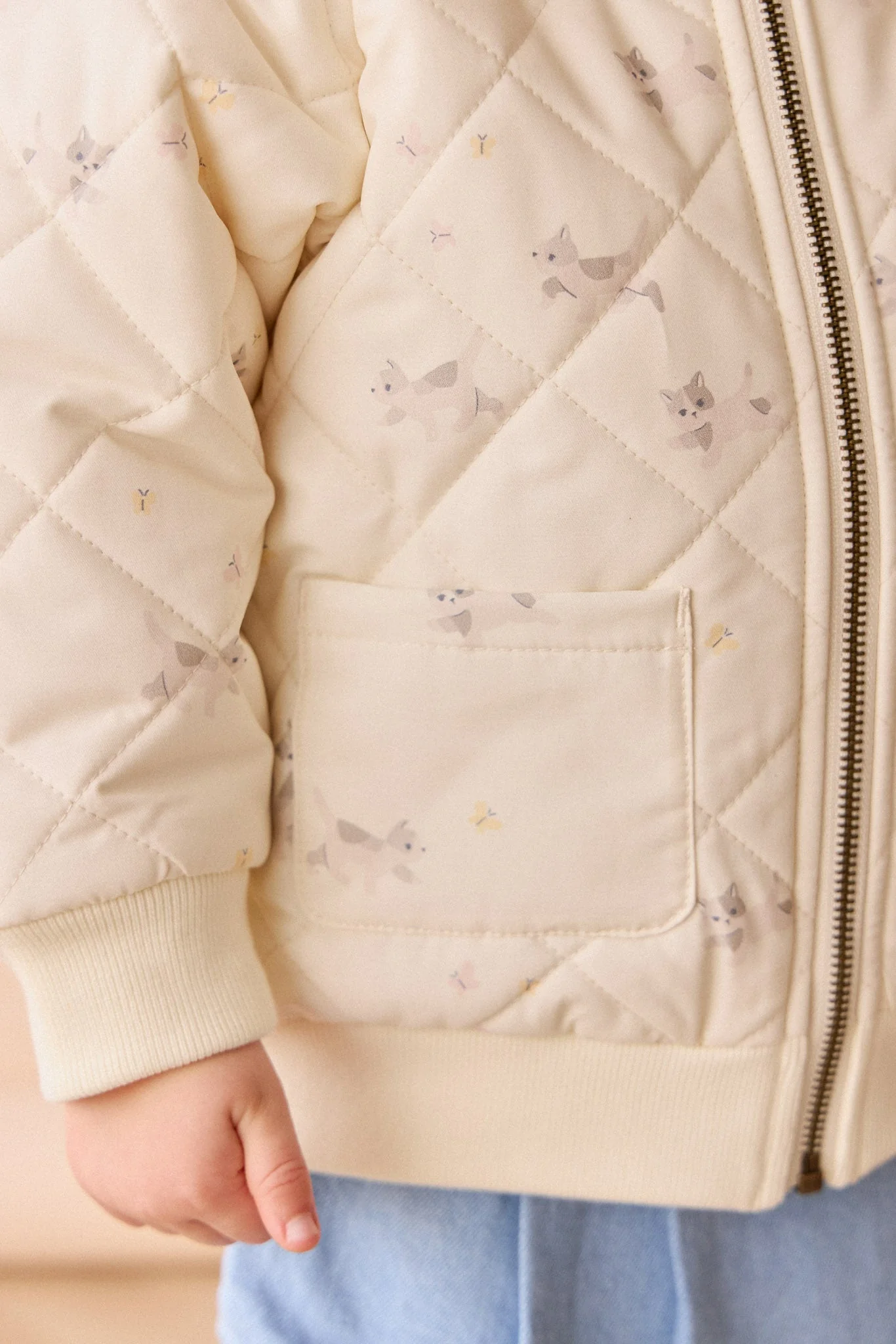 Cammy Jacket - Playful Kitten Whisper White - Image 4