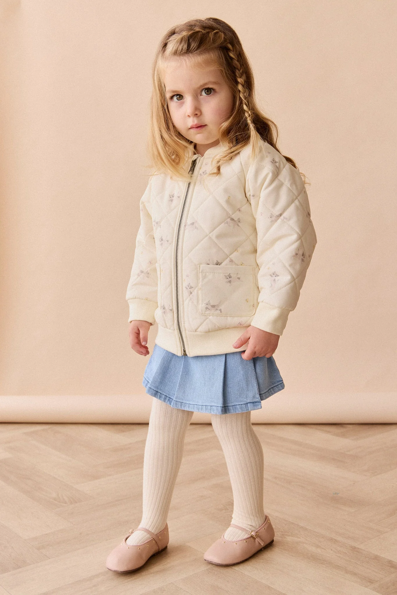 Cammy Jacket - Playful Kitten Whisper White - Image 5