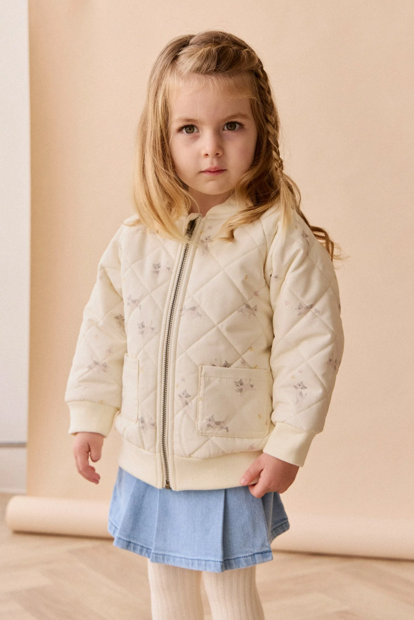 Cammy Jacket - Playful Kitten Whisper White - Image 7