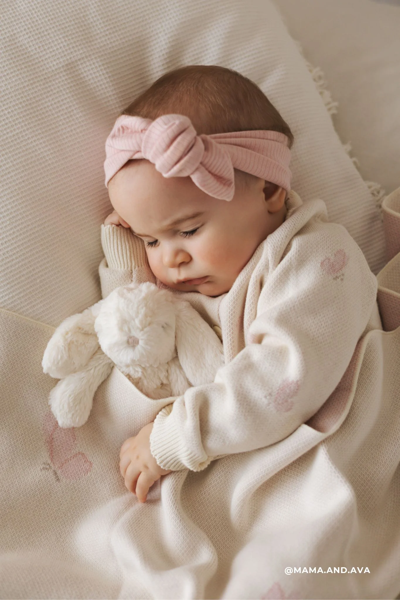 Cassie Jacquard Blanket - Egret - Image 2
