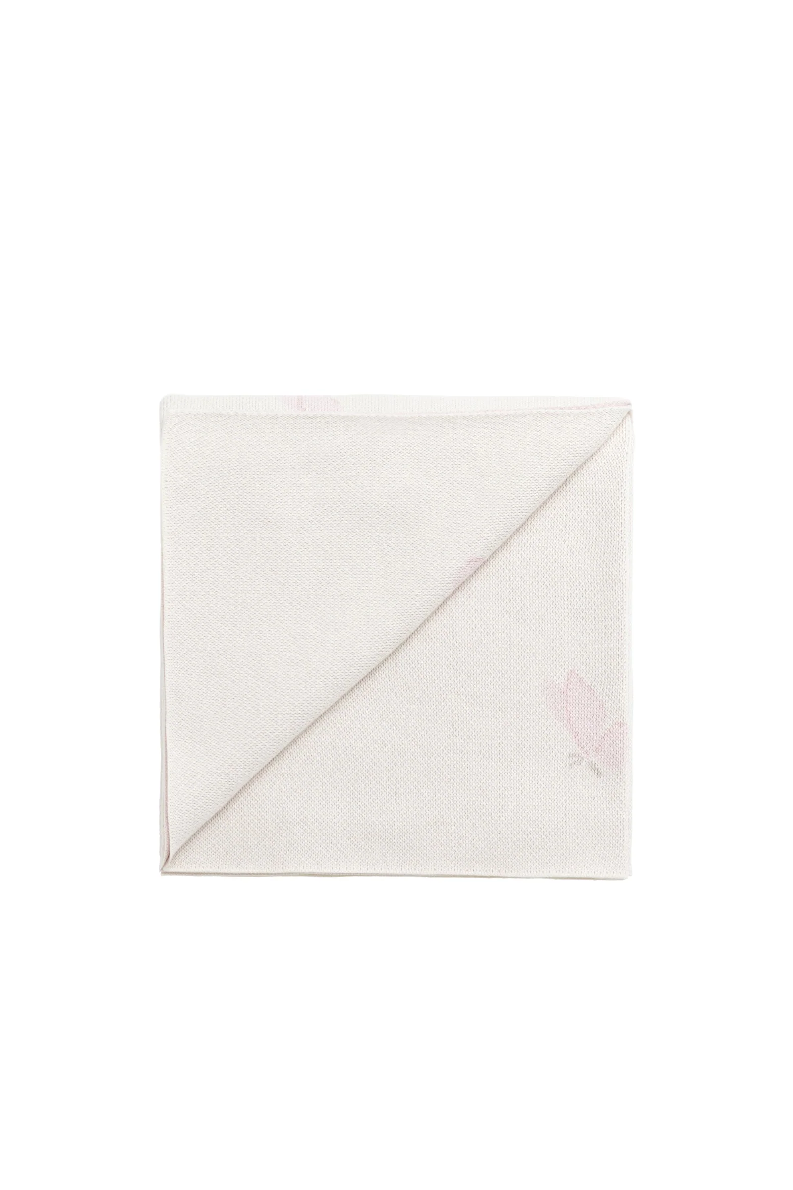 Cassie Jacquard Blanket - Egret - Image 4