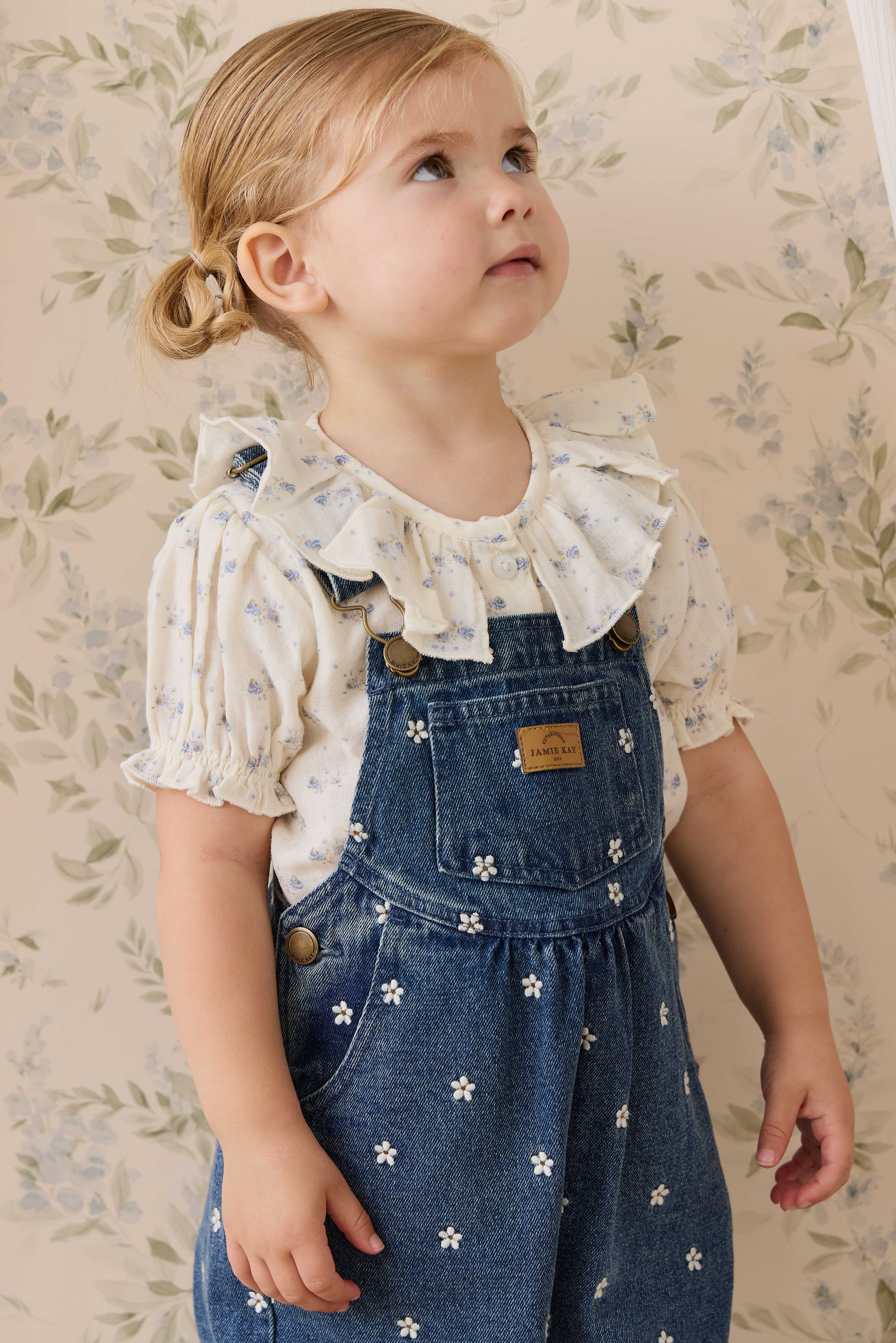 Cecil Overall-Josie Floral Denim - Image 3