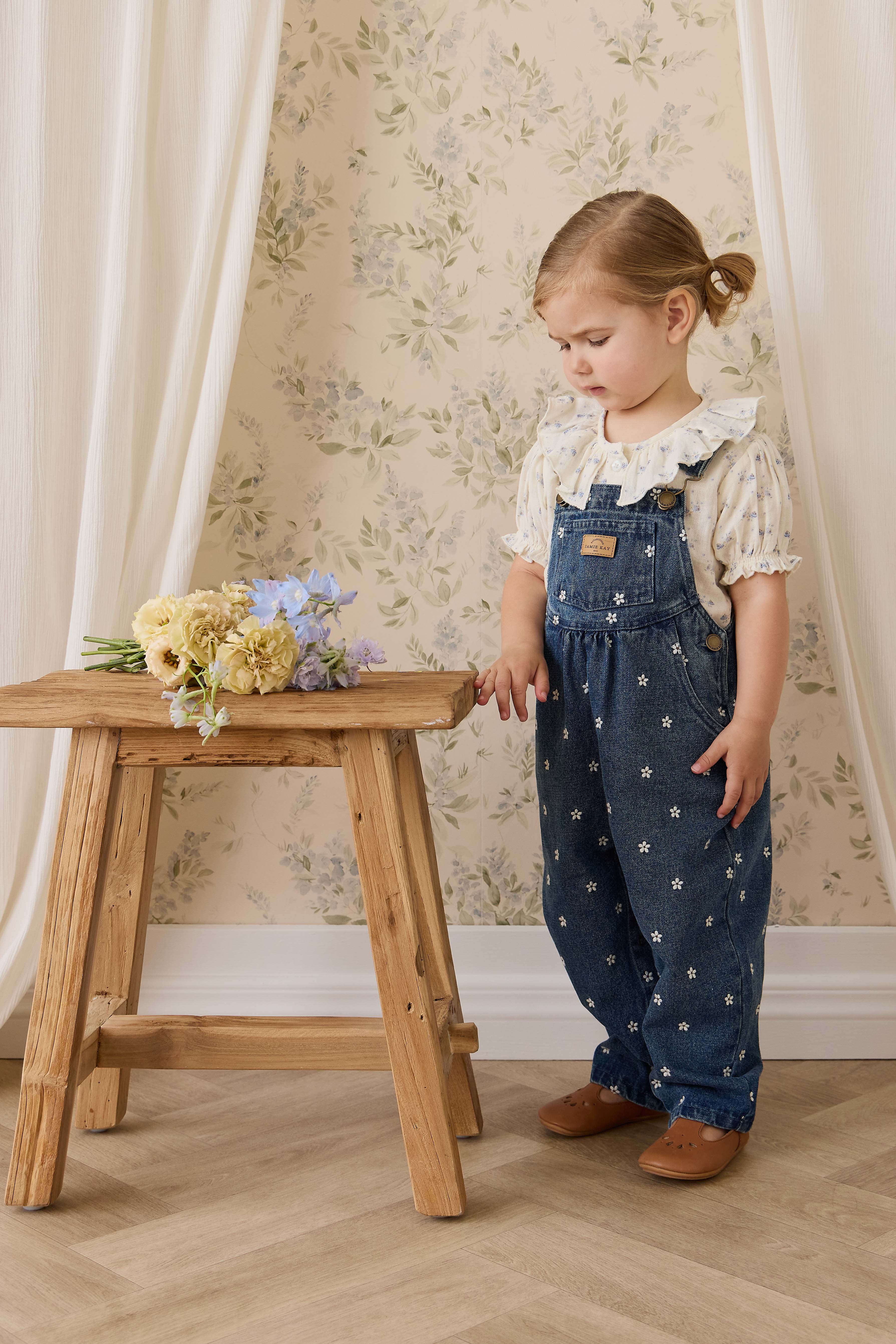 Cecil Overall-Josie Floral Denim - Image 5
