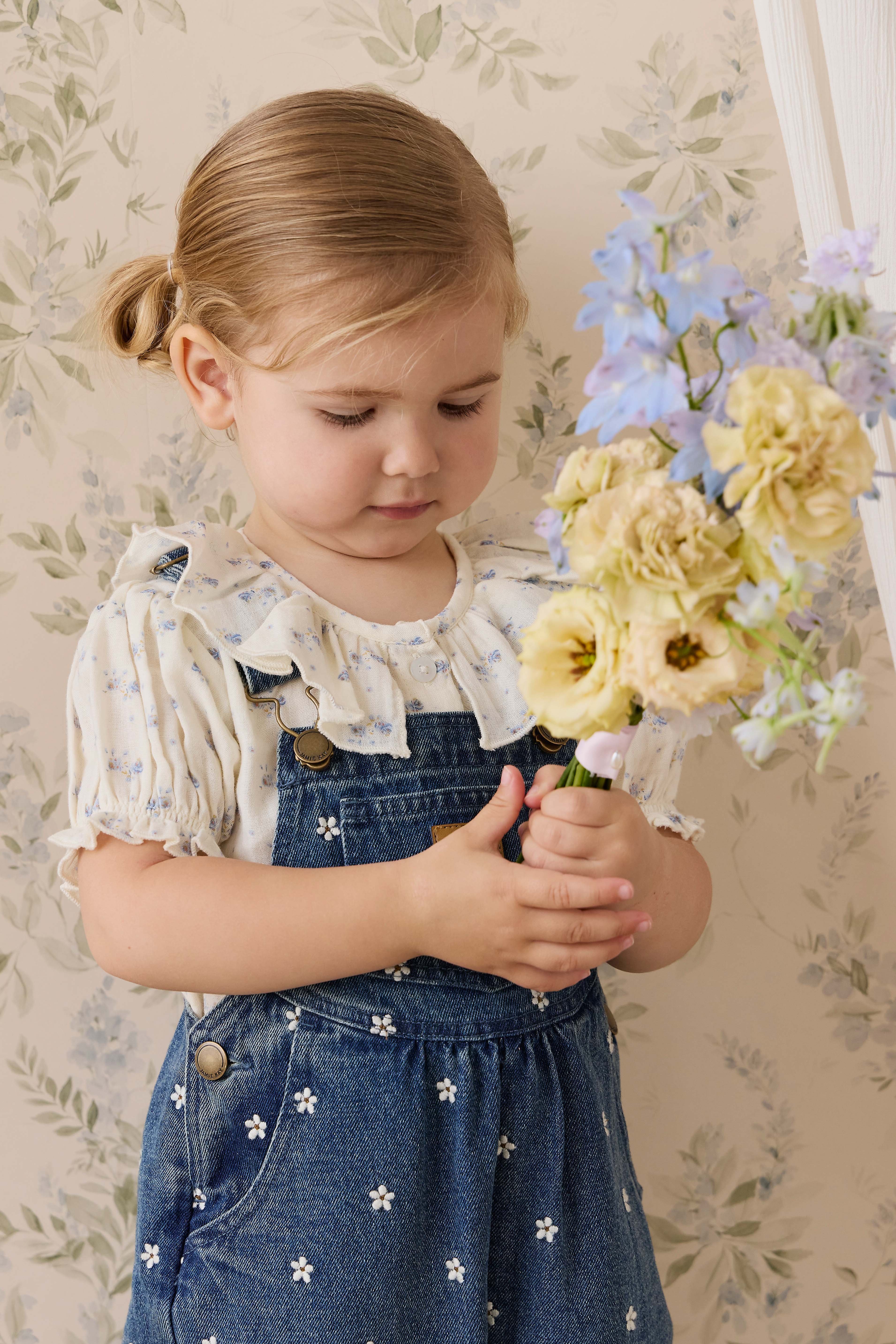 Cecil Overall-Josie Floral Denim - Image 6