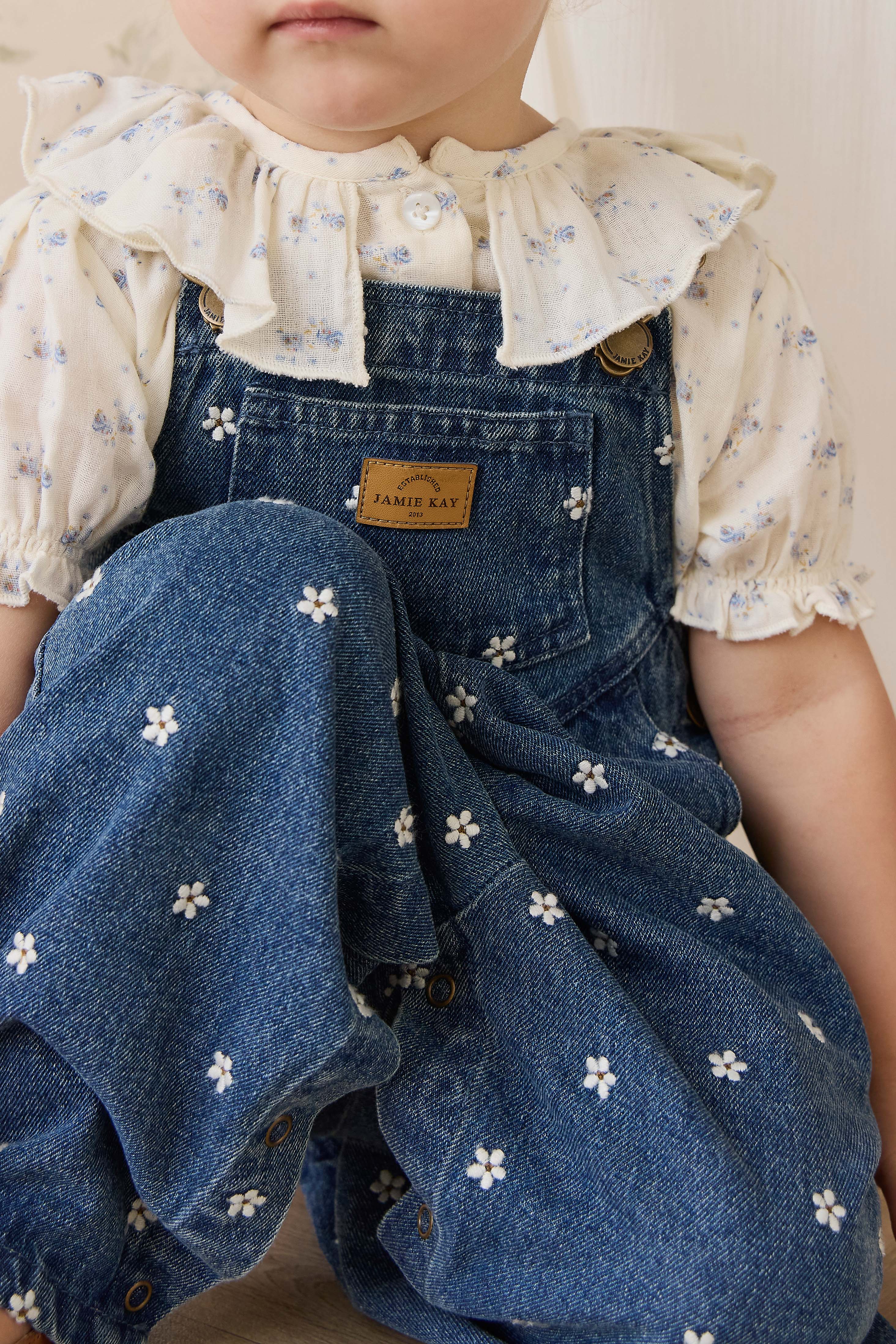 Cecil Overall-Josie Floral Denim - Image 7