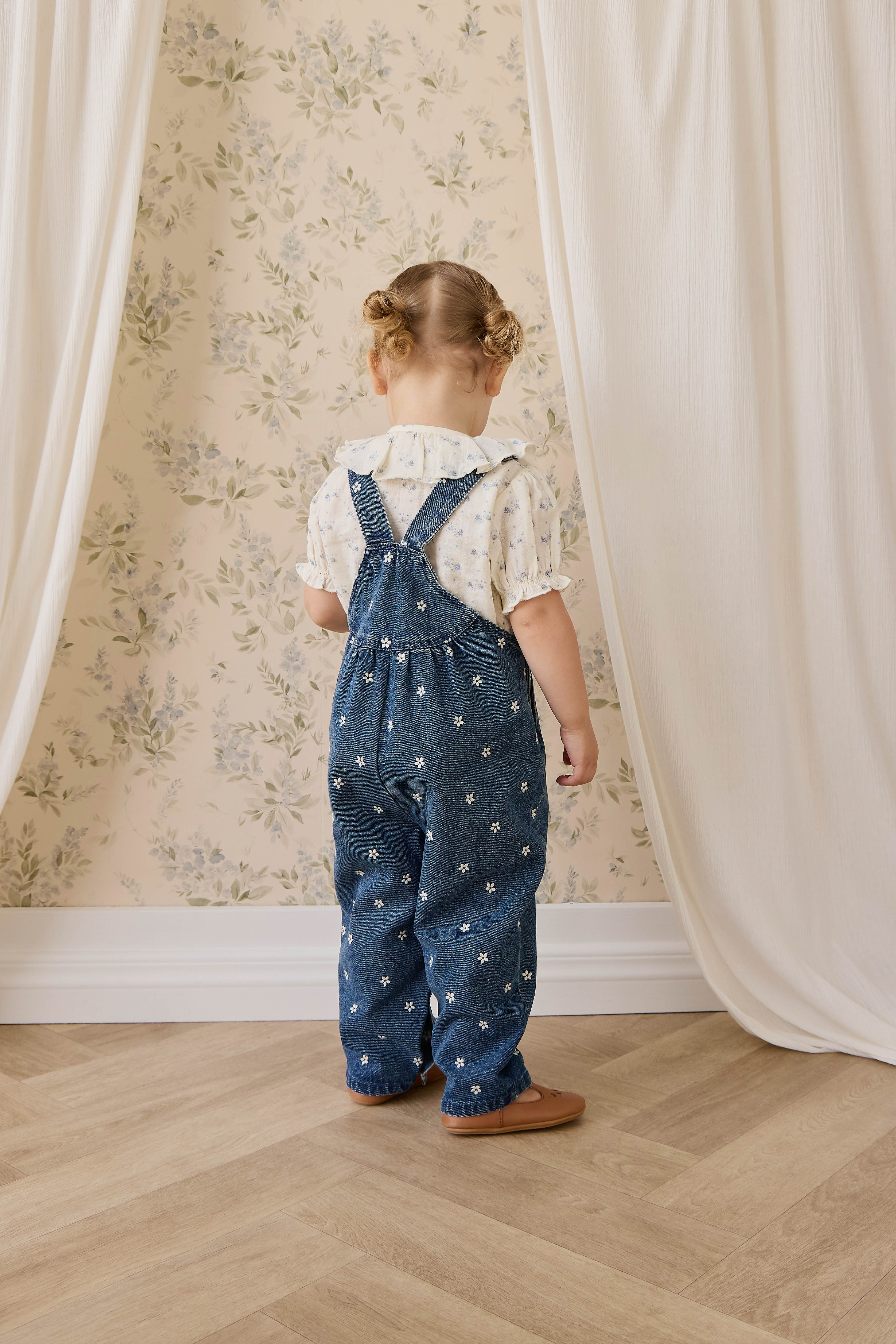 Cecil Overall-Josie Floral Denim - Image 8