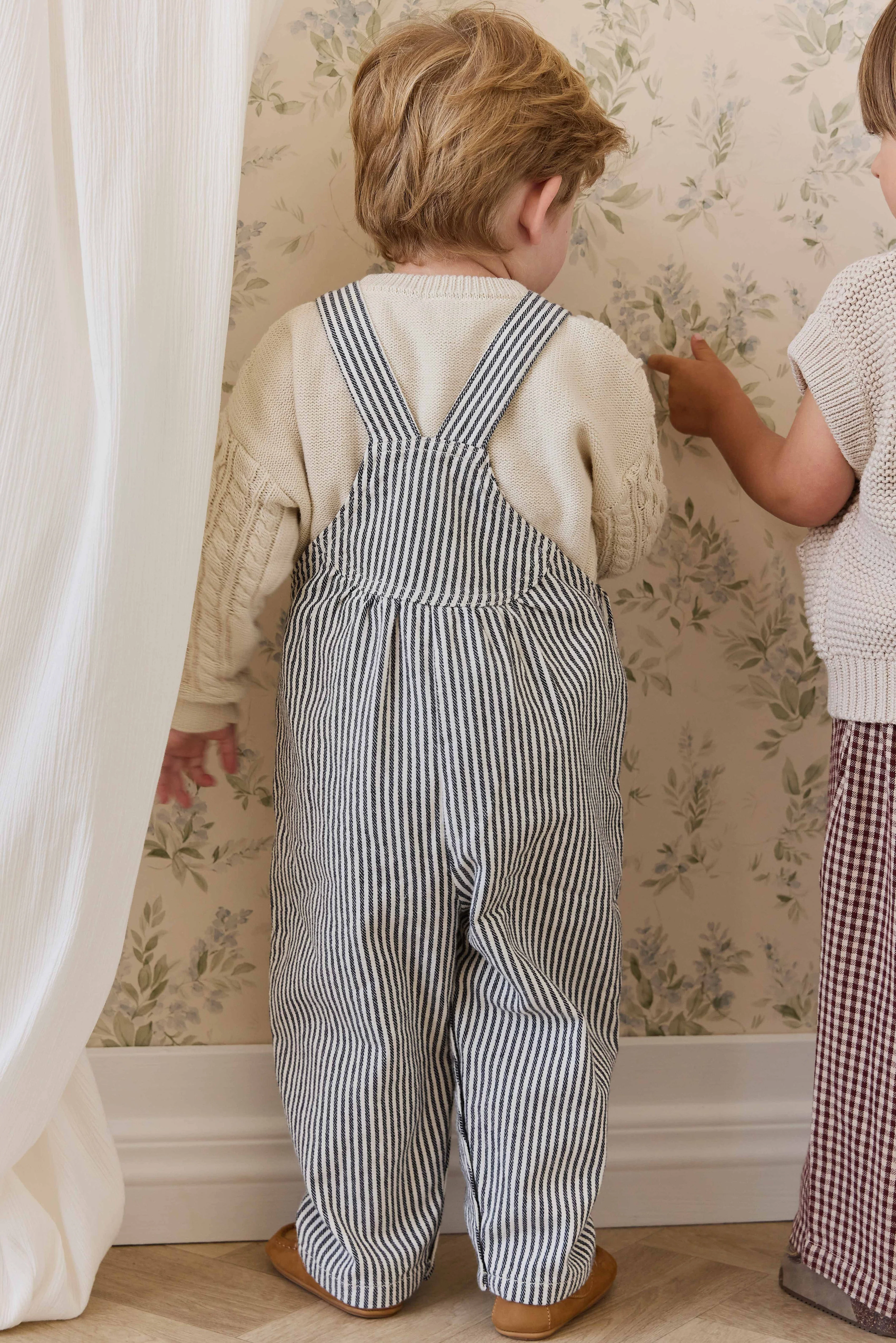 Cecil Overall-Sailor Stripe Eclipse / Cloud - Image 4