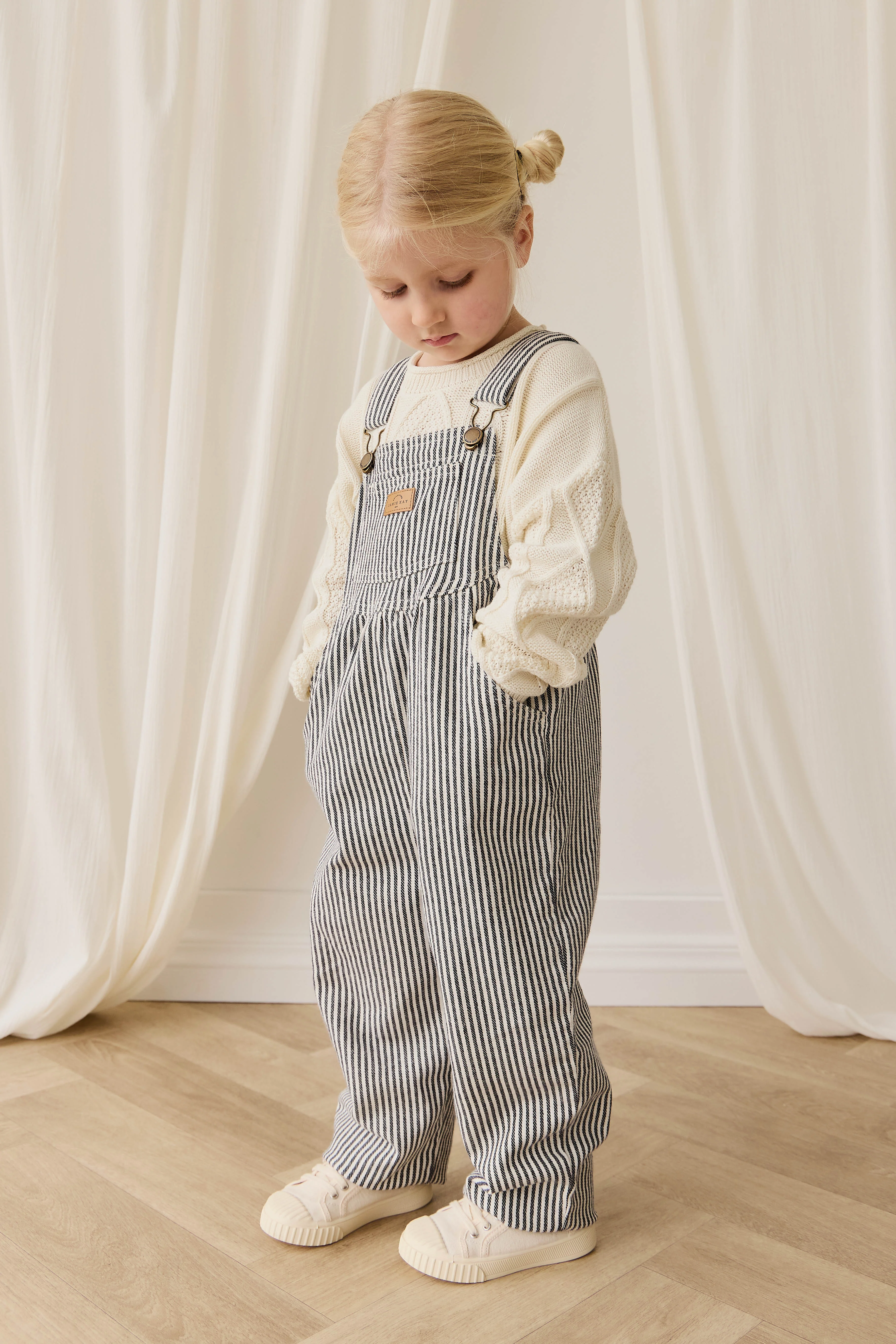 Cecil Overall-Sailor Stripe Eclipse / Cloud - Image 7