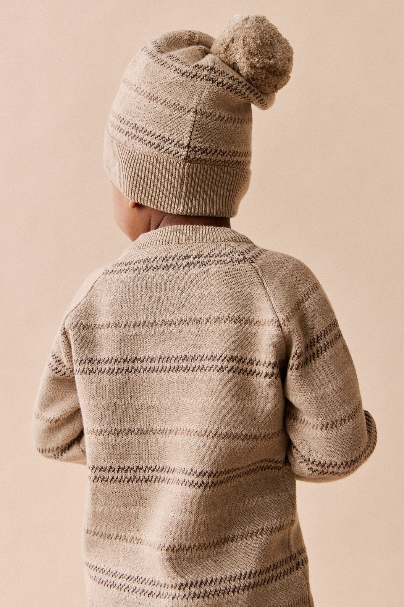 Cedric Knit Beanie - Cedric Stripe - Image 4