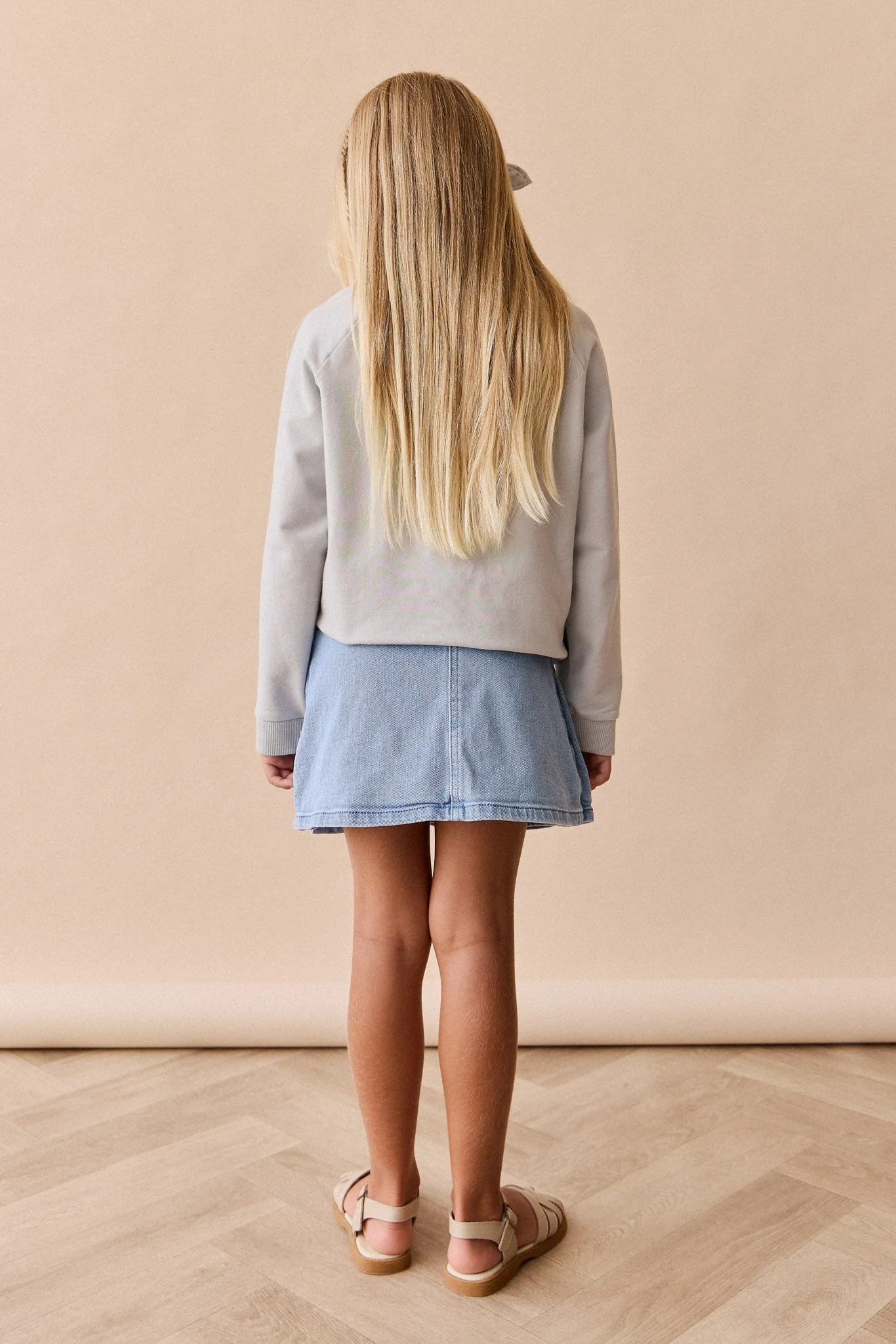 Chelsea Skirt - Washed Denim - Image 7
