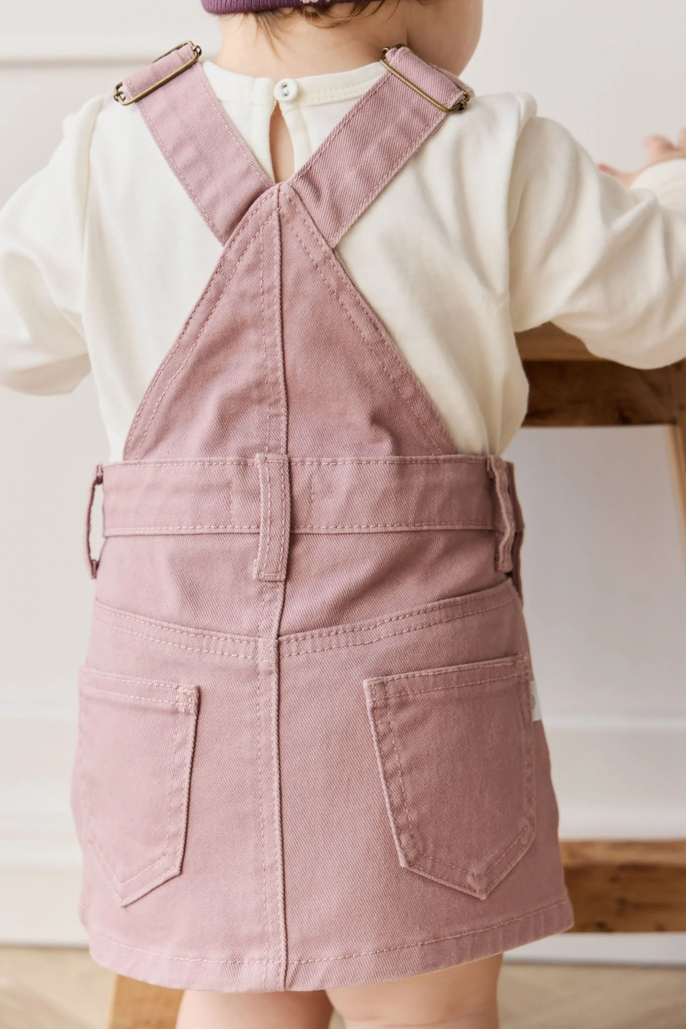 Classic Overall Dress - Dreamy Pink - Image 5