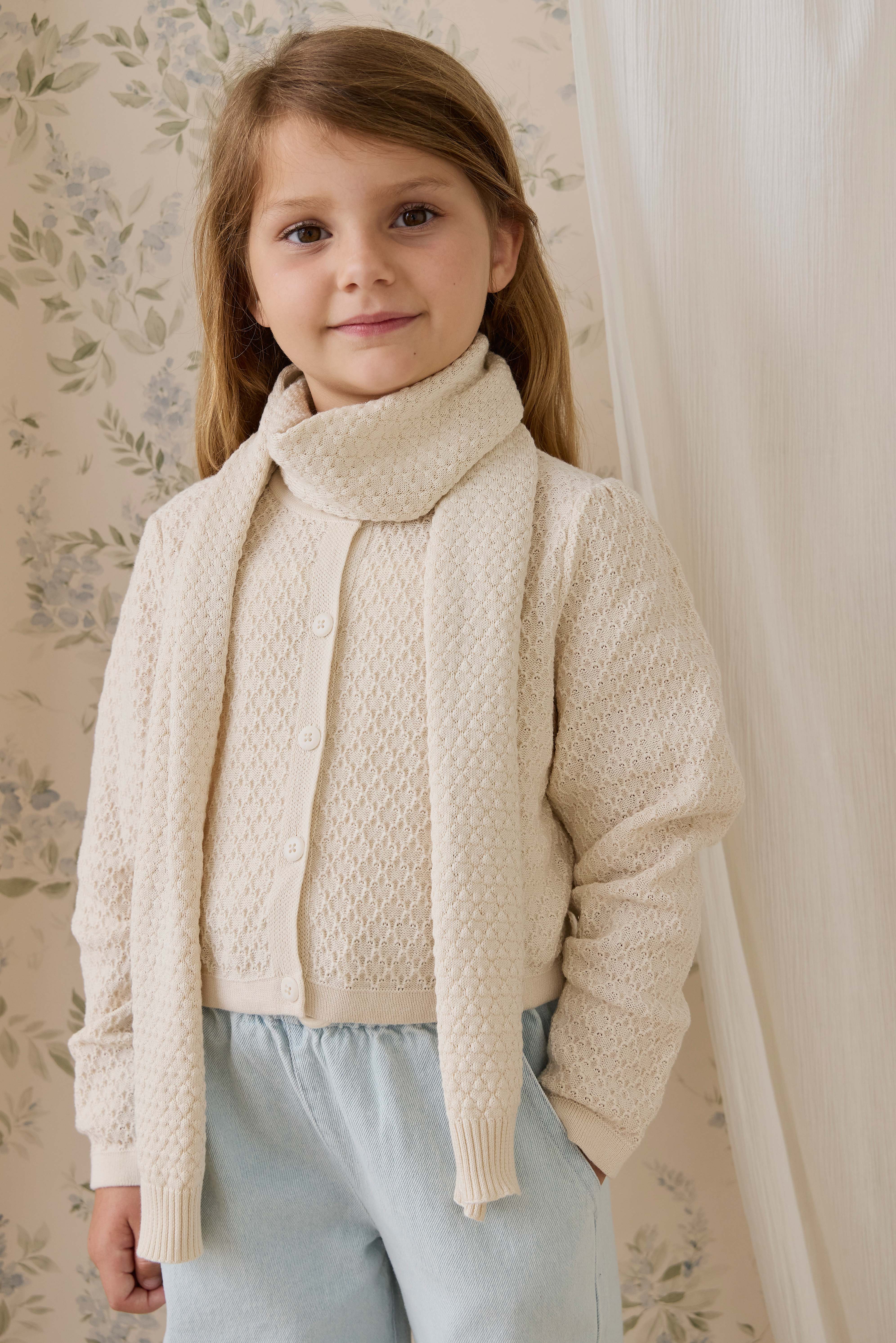 Clementine Scarf-Vanilla - Image 3