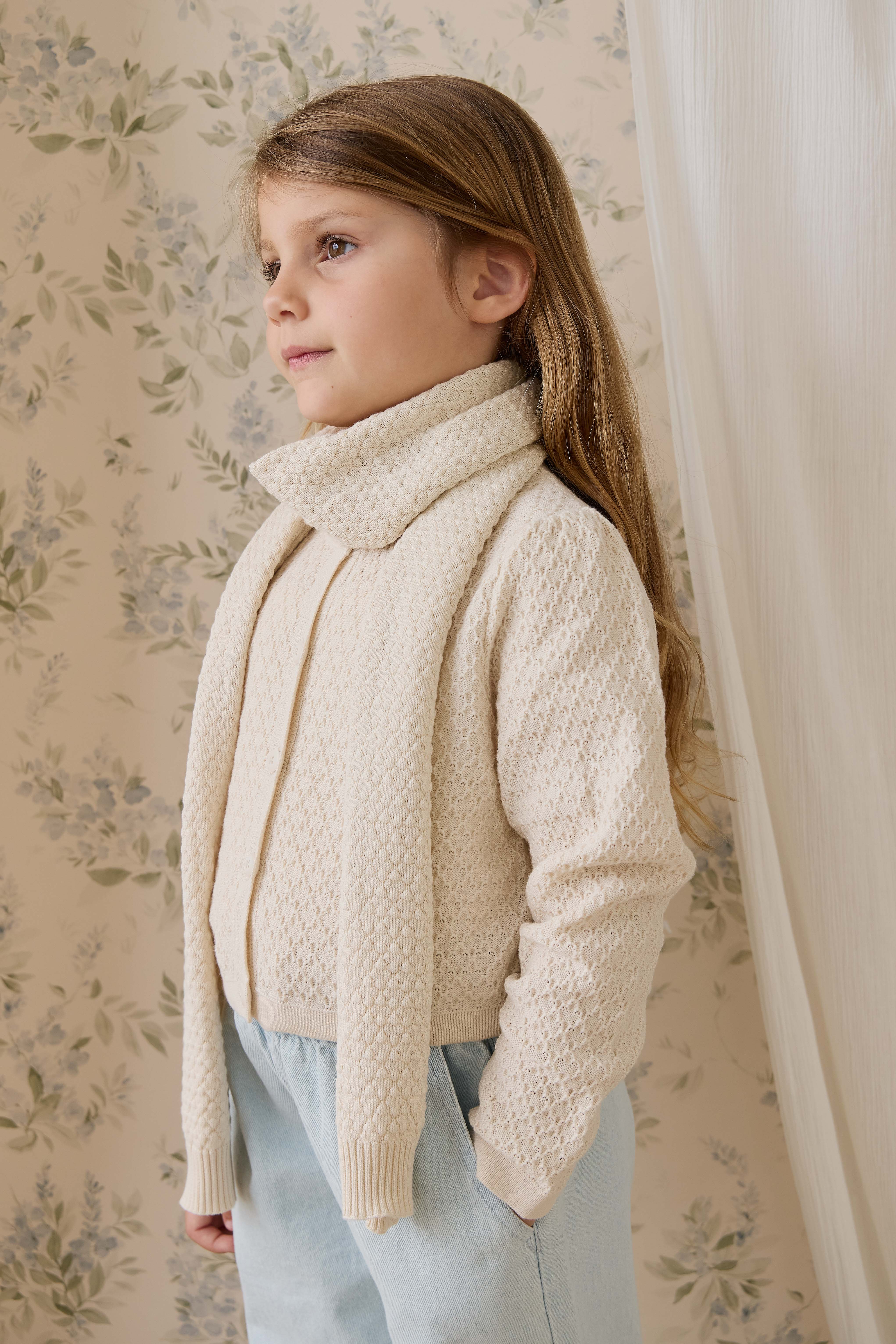 Clementine Scarf-Vanilla - Image 6