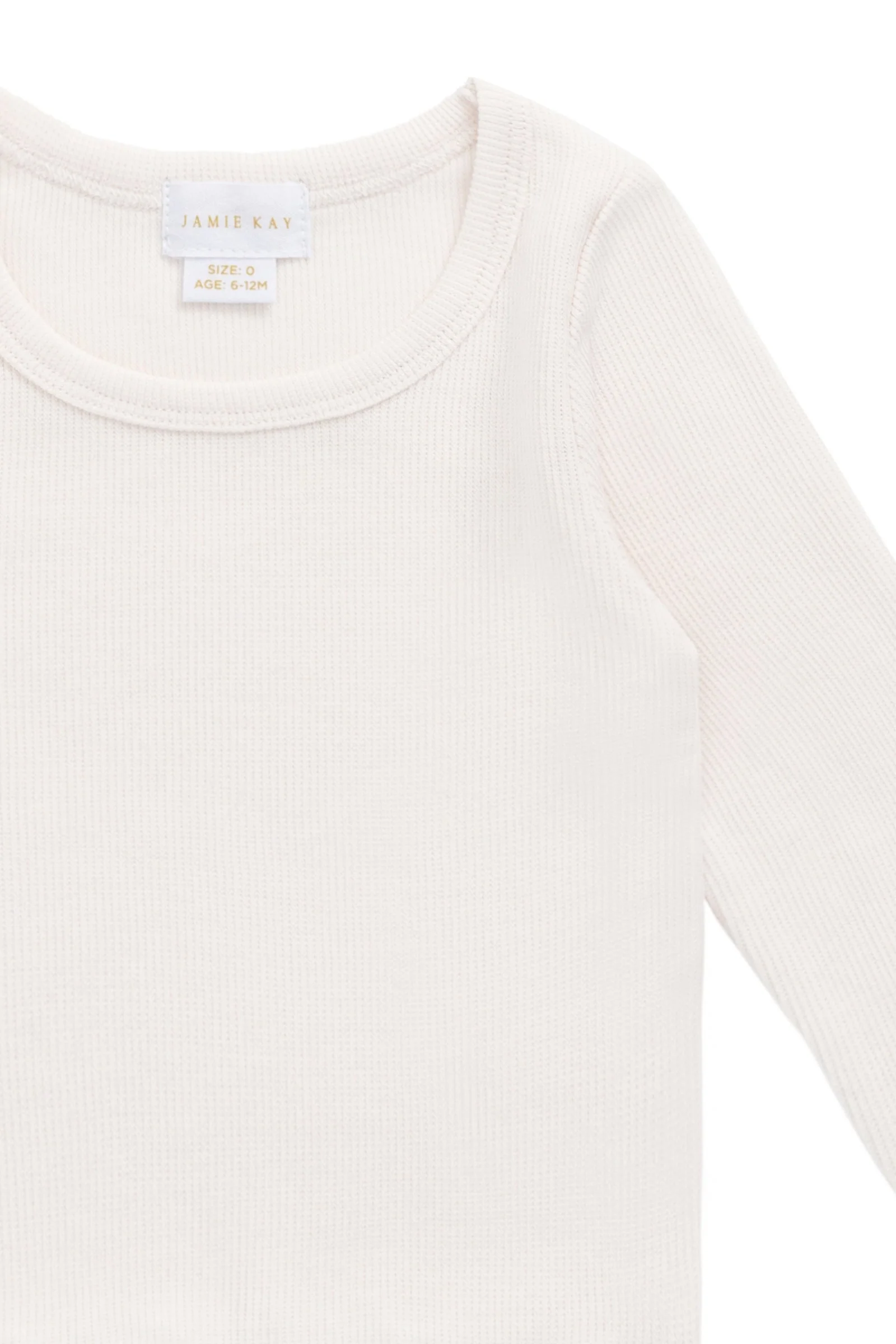 Cotton Fine Rib Agathe Top - Blushed Rose - Image 6
