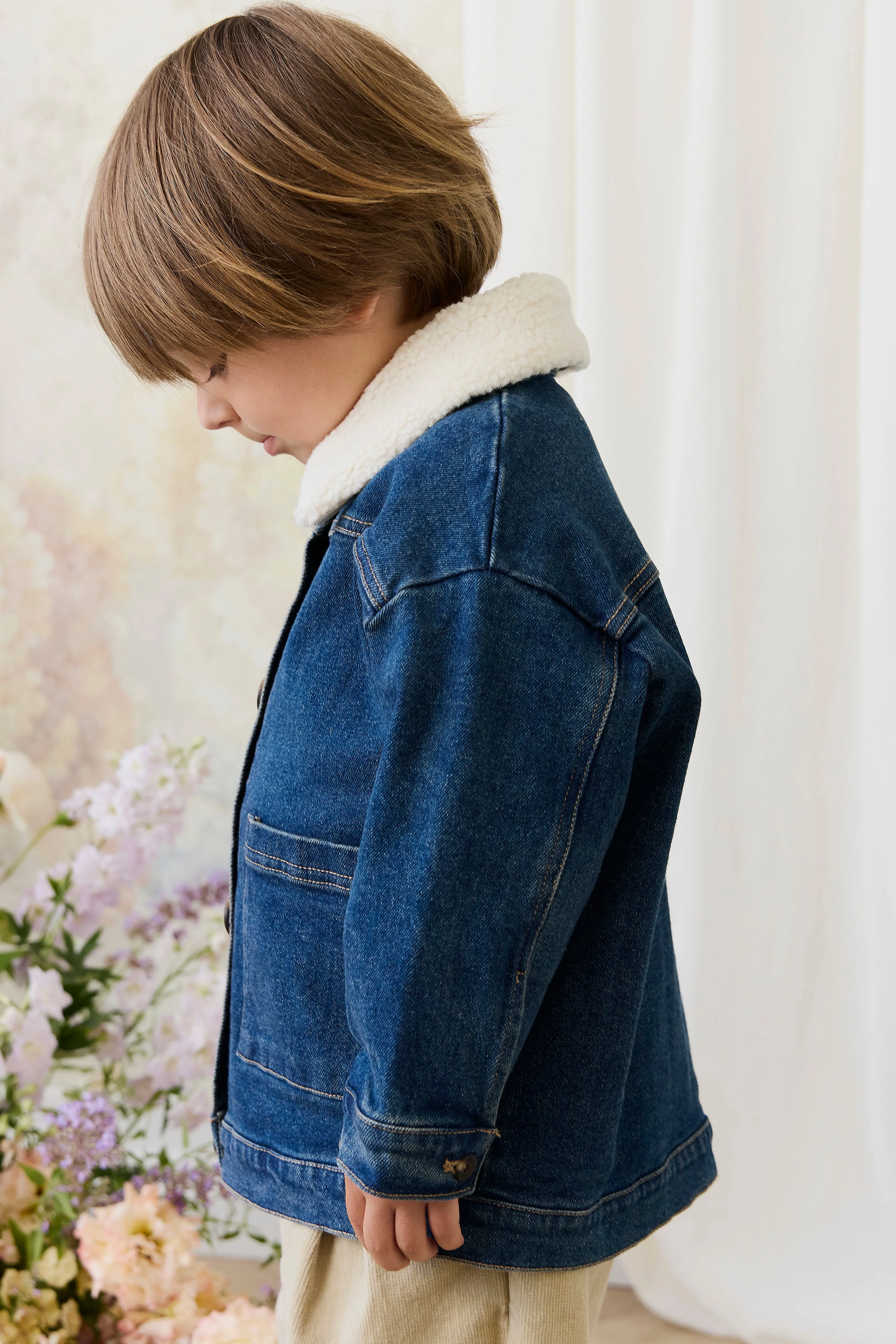 Dallas Denim Jacket - Classic Denim - Image 4