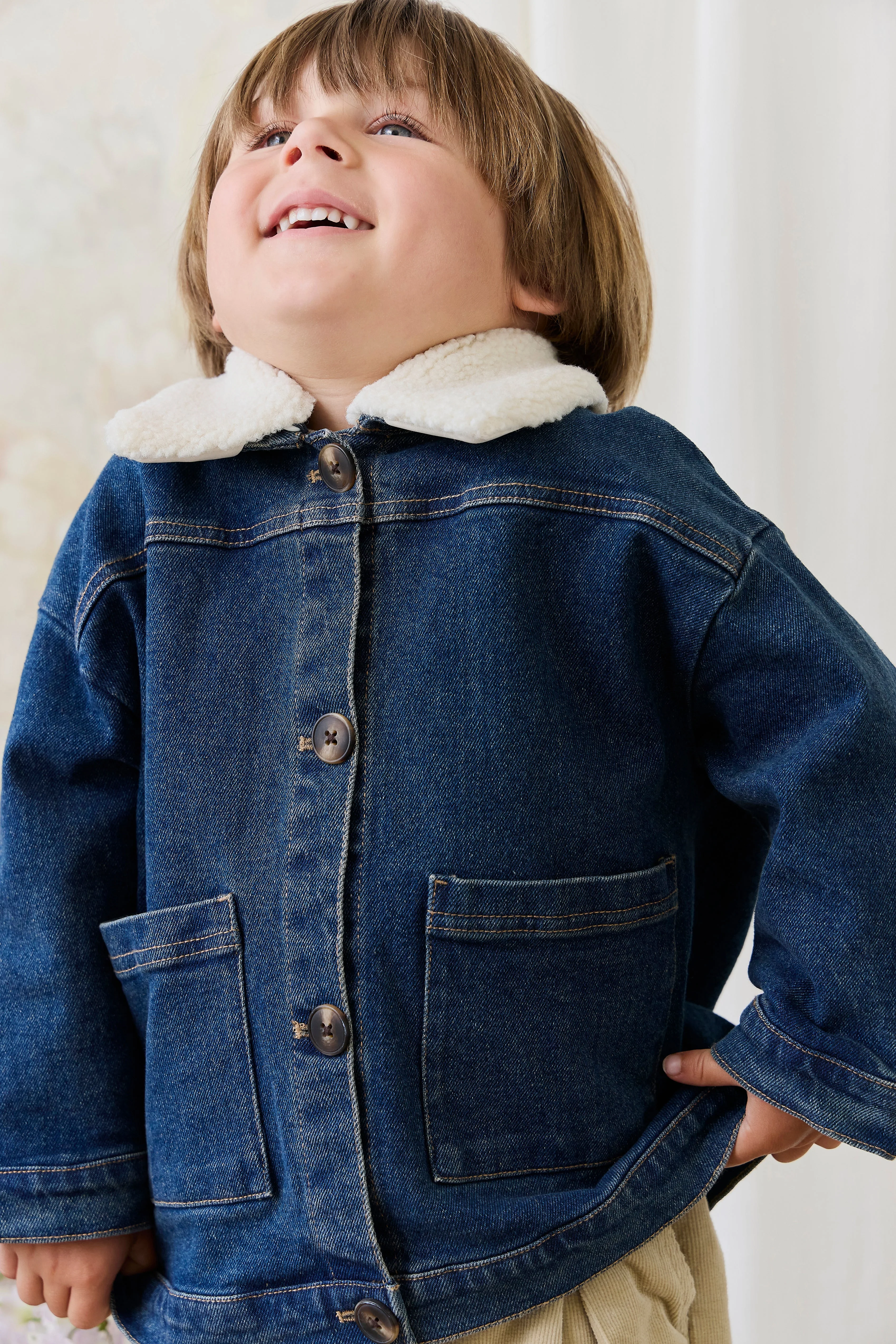 Dallas Denim Jacket - Classic Denim - Image 8