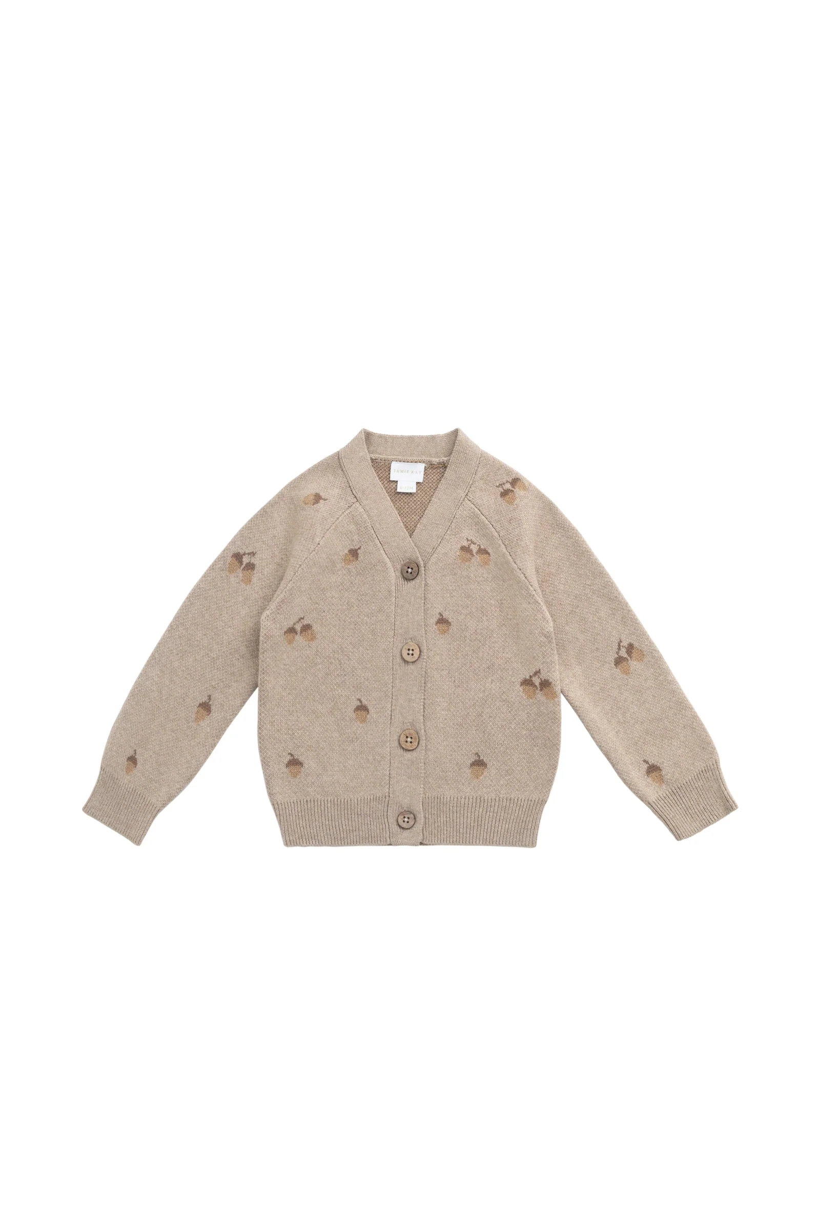 Easton Cardigan - Forest Acorns Cashew Marle - Image 2