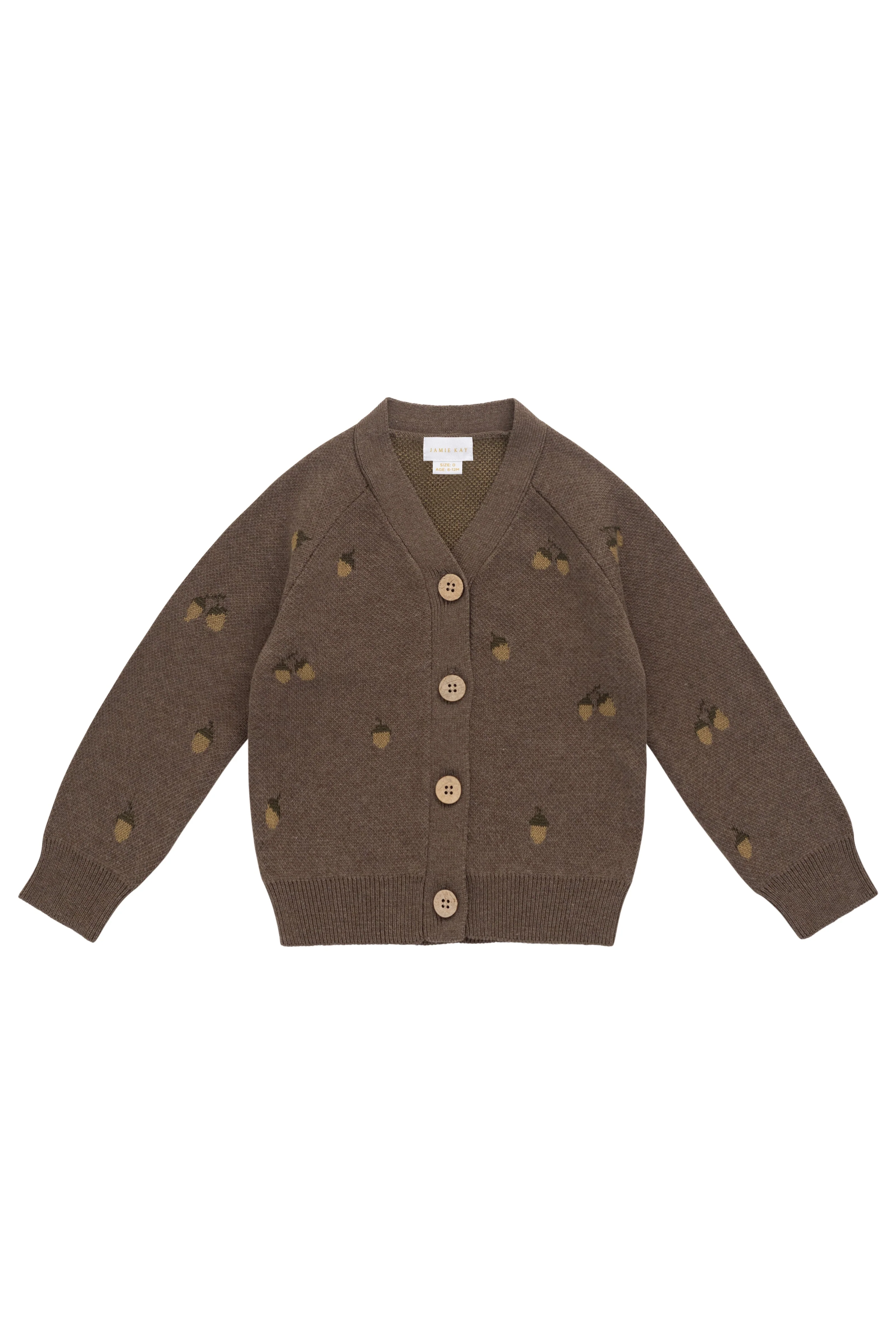 Easton Cardigan - Forest Acorns Toasted Marle - Image 2